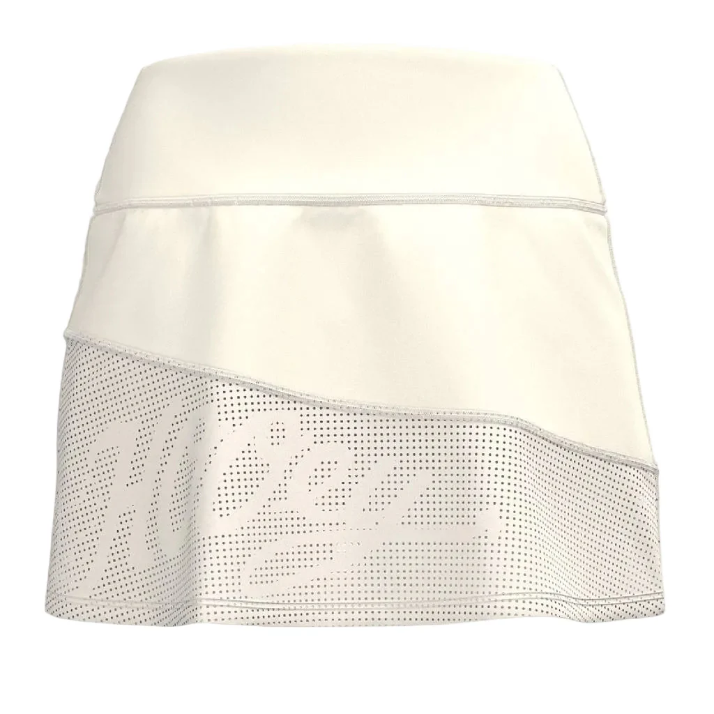 Hooey Women's Sally Whitecap Grey Cream Perforated Skort - Image 2