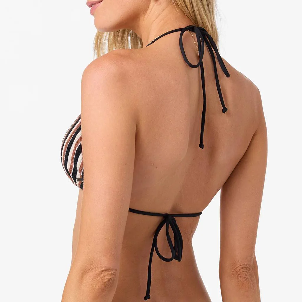 O'Neill Women's Sand Dollar Stripe Venice Swim Top - Image 2