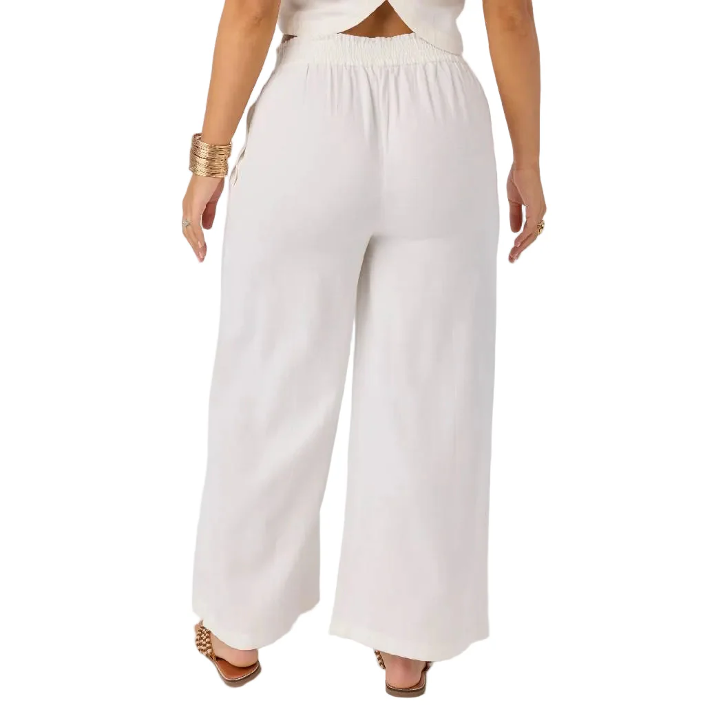 O'Neill Women's White Sanders Pants - Image 2