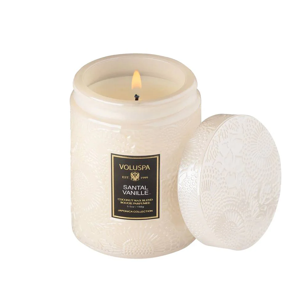 Voluspa Santal Vanille Small Jar Candle