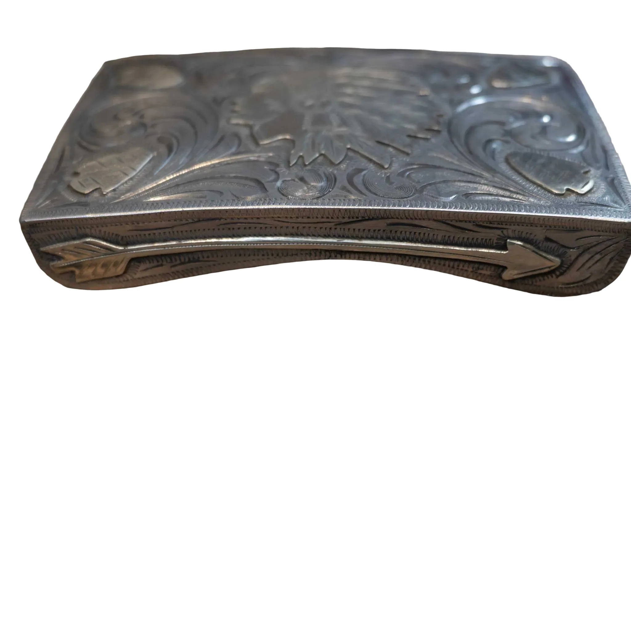 Scribner Indian Chief Headdress Buckle - Image 2