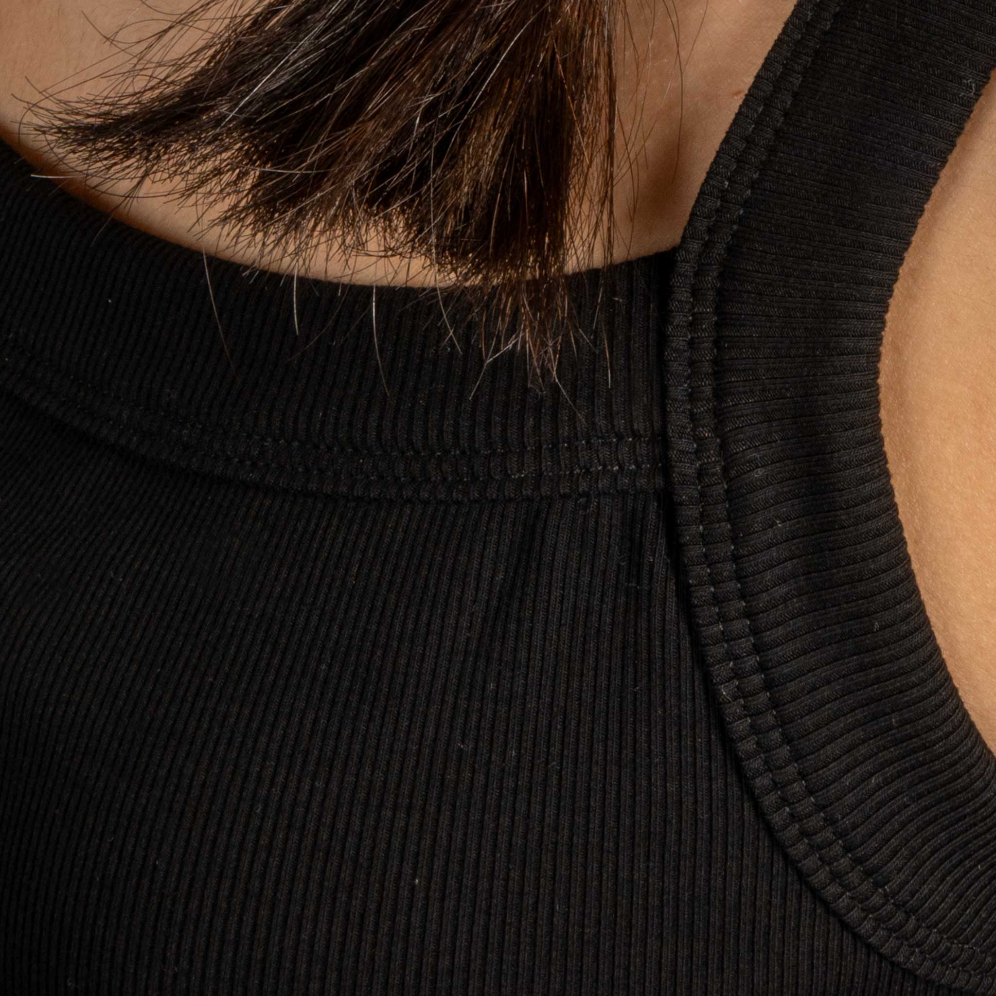 Shay Black Tank Top - Image 3
