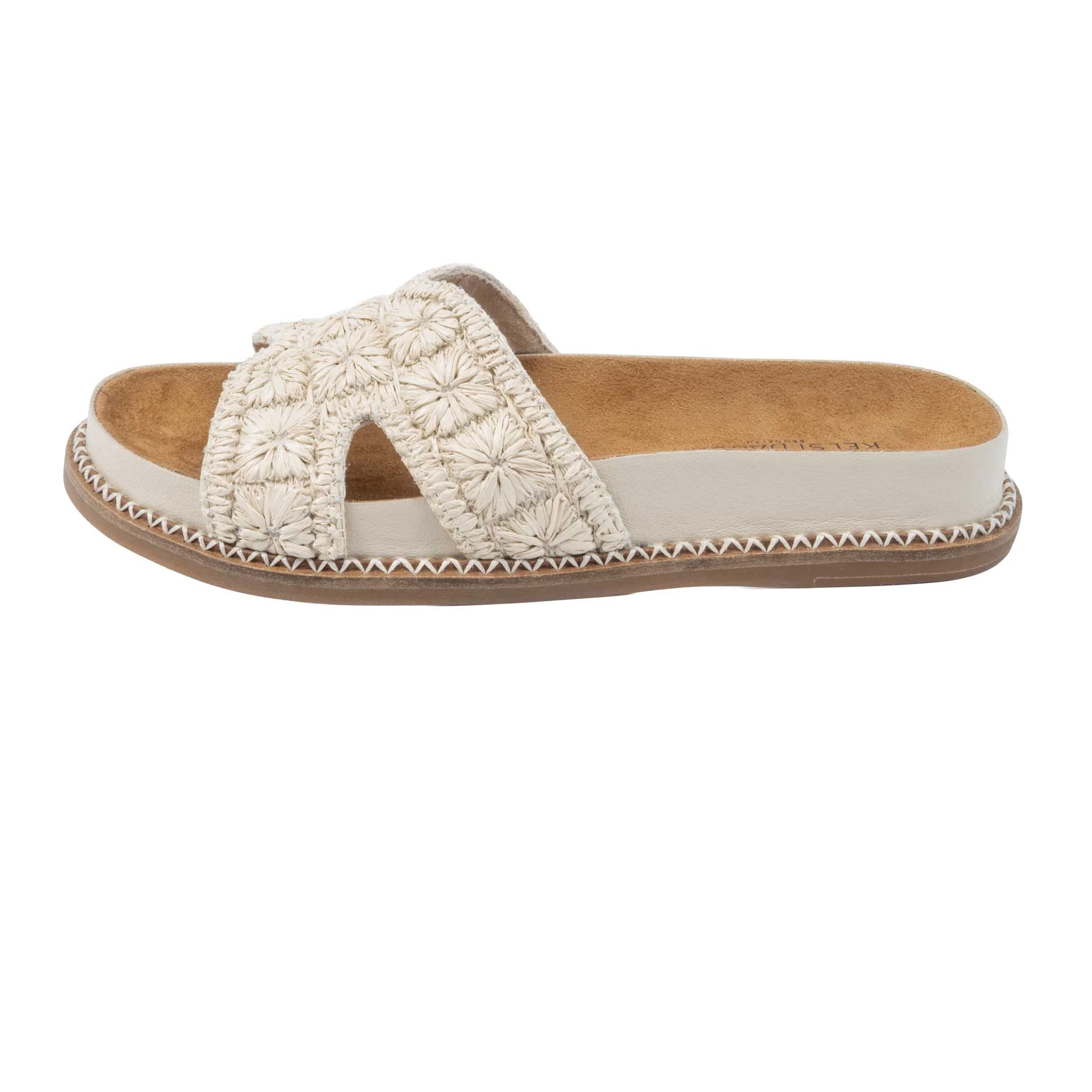 Kelsi Dagger Shayra Raffia Salt Sandal - Image 2