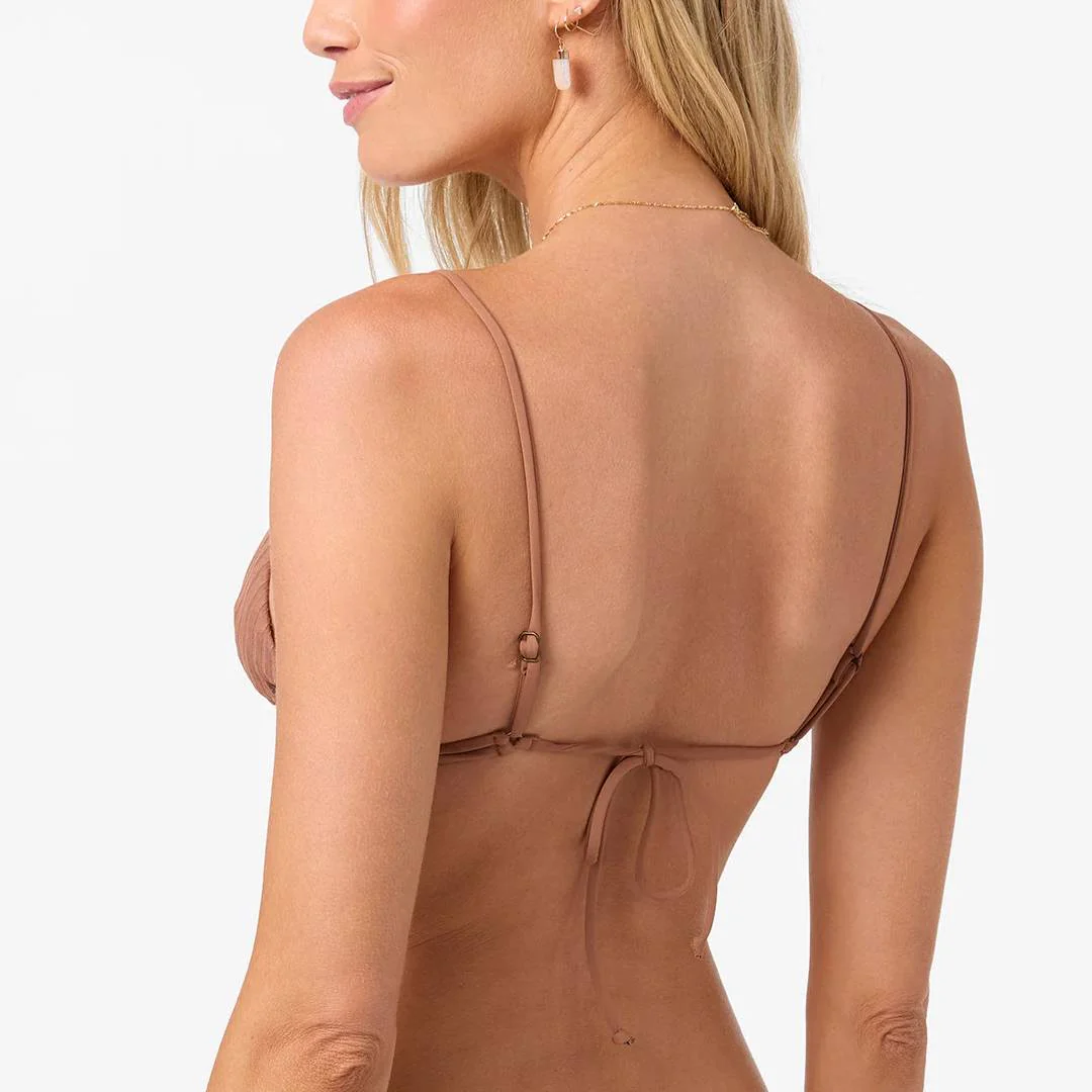 O'Neill Women's Shorebreak Rib Tanning Triangle Swim Top - Image 2