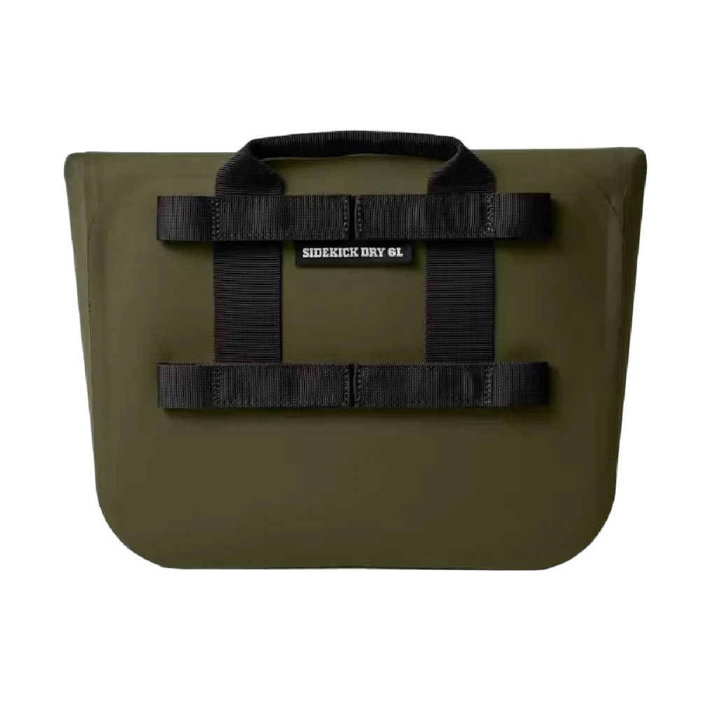 Yeti Sidekick Dry 6L Waterproof Gear Case - Olive/Black - Image 2