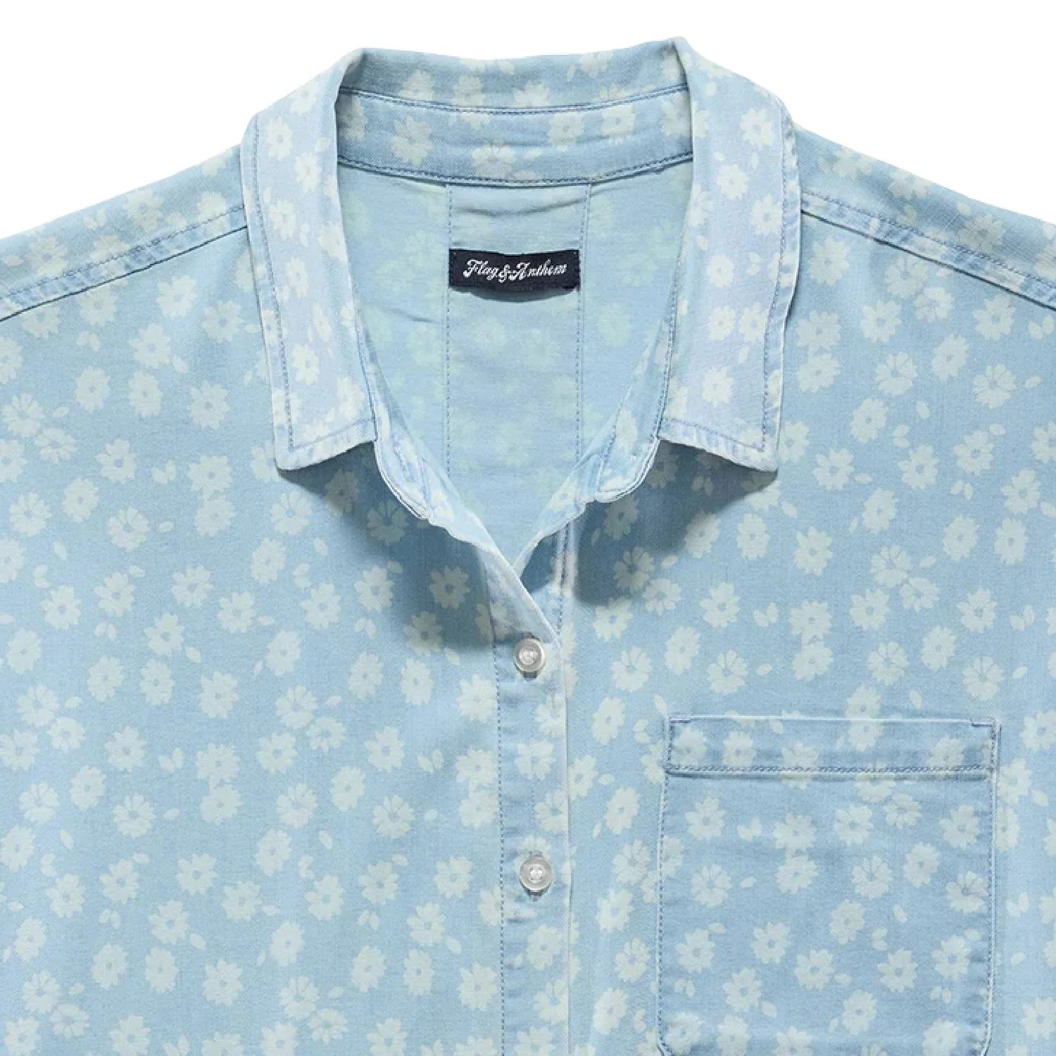 Flag & Anthem Women's Siena Floral Print Dolman Shirt - Image 4