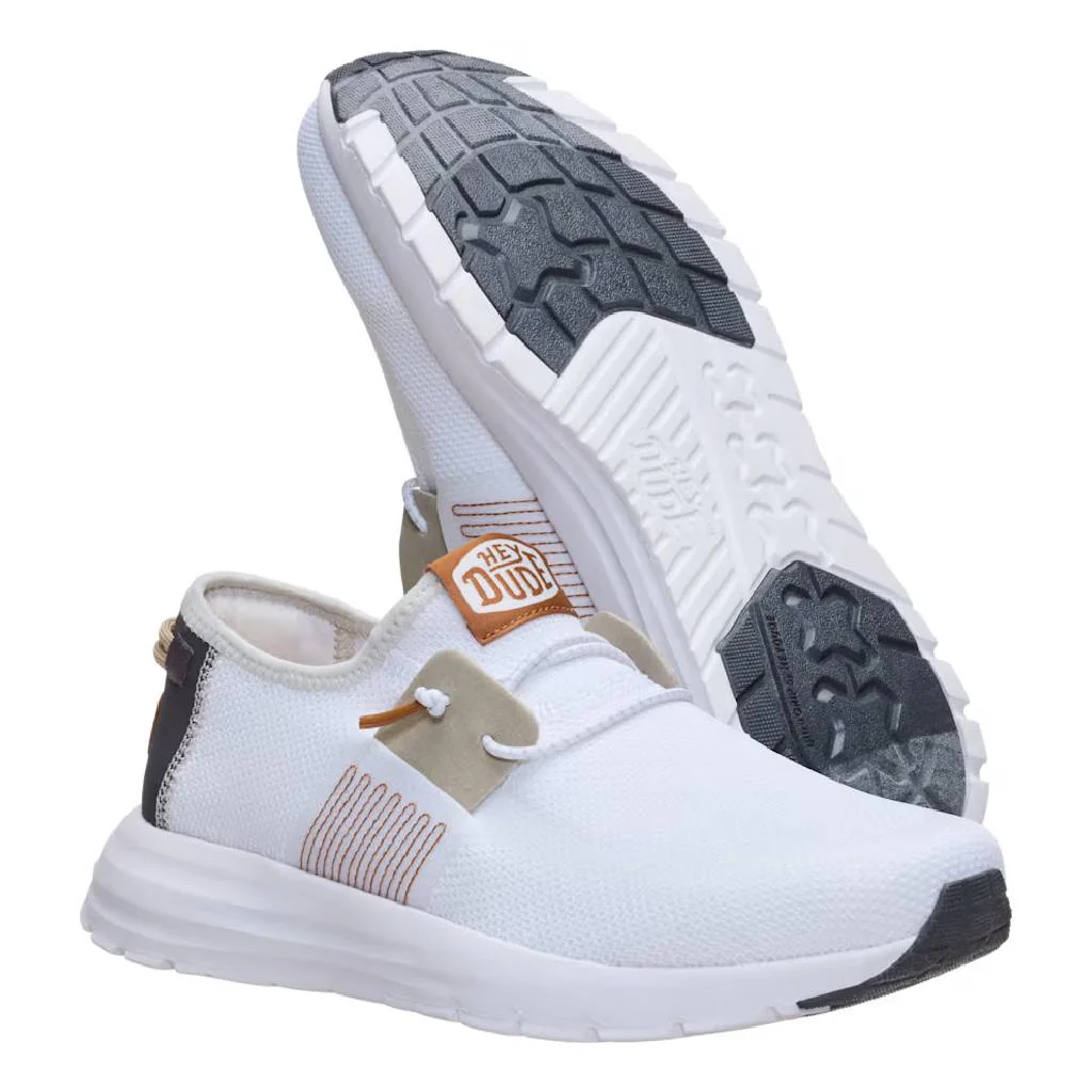 Hey Dude Siricco Stretch Sox - White/Multi - Image 2