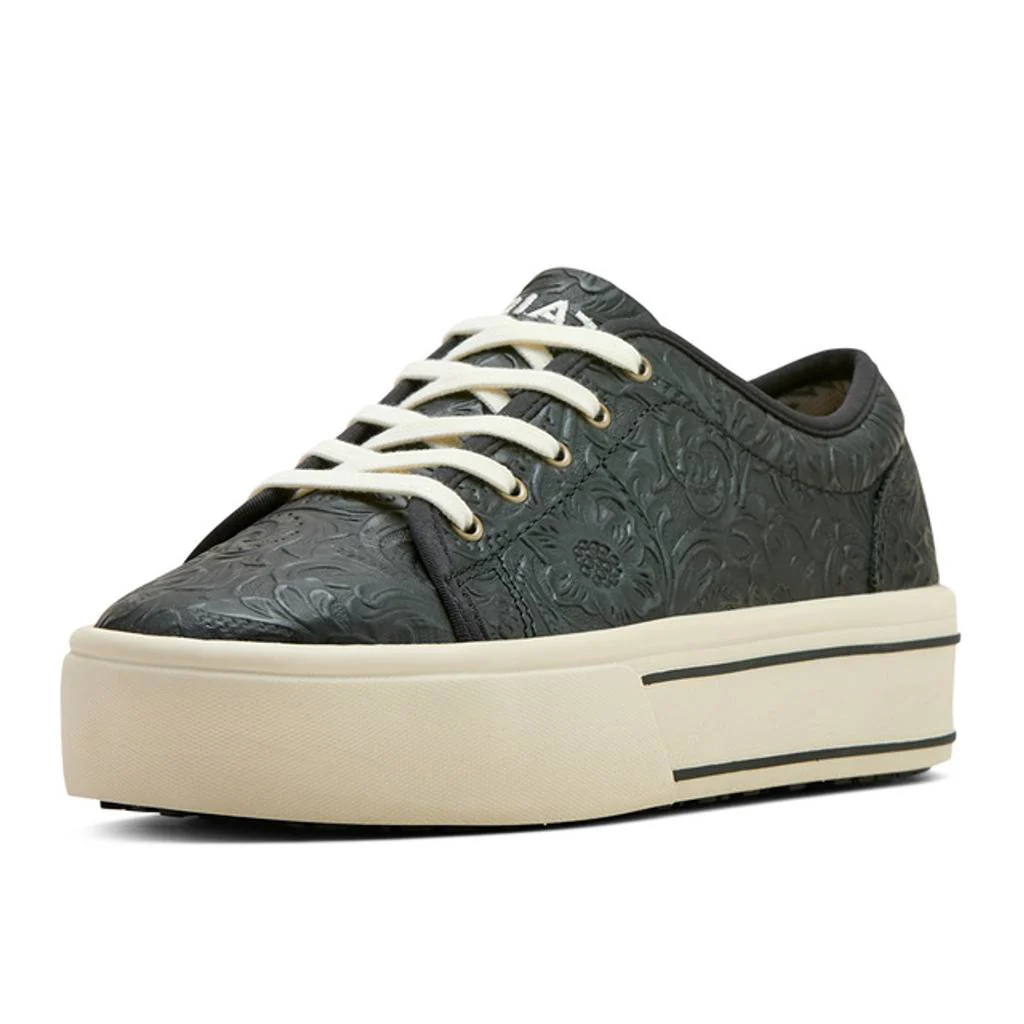 Ariat Women's Skylar Black Floral Embossed Sneaker