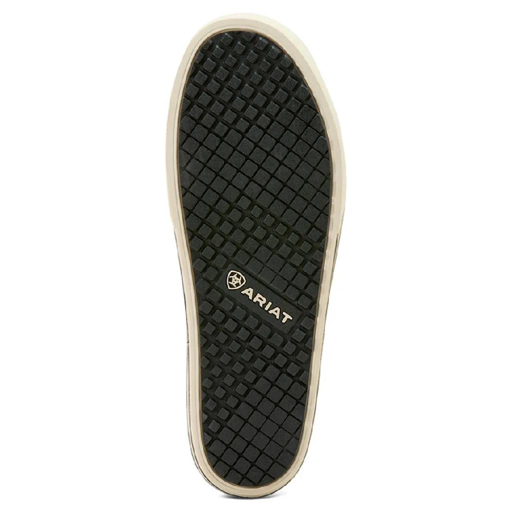 Ariat Women's Skylar Black Floral Embossed Sneaker - Image 4