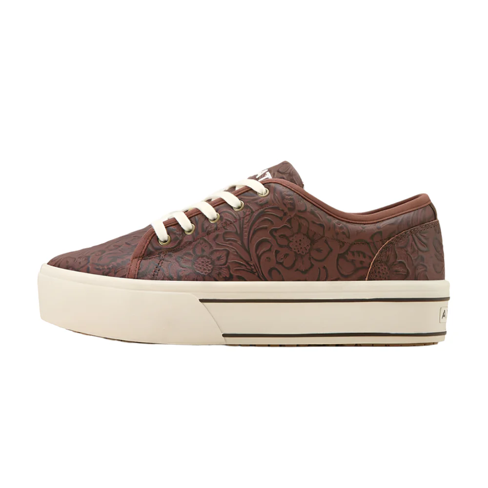 Ariat Women's Skylar Floral Leather Sneaker - Image 2