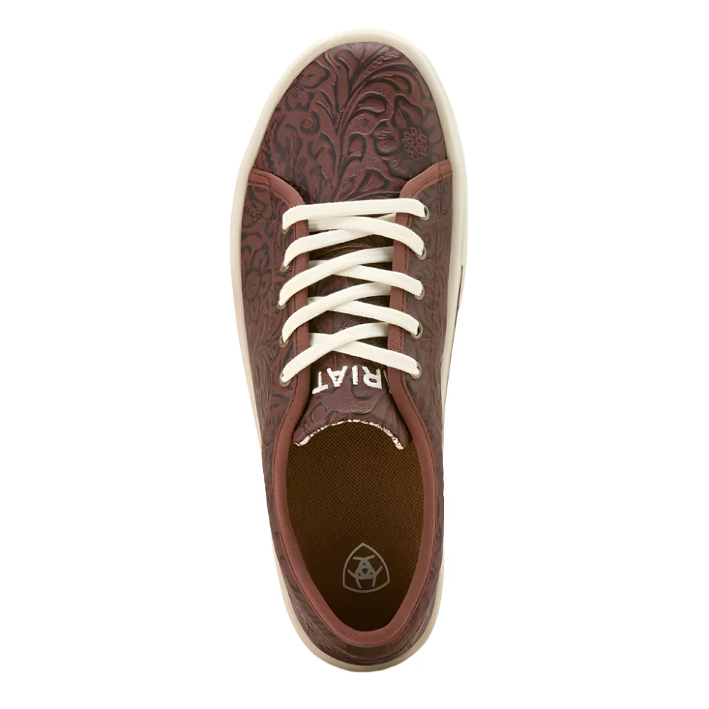 Ariat Women's Skylar Floral Leather Sneaker - Image 3
