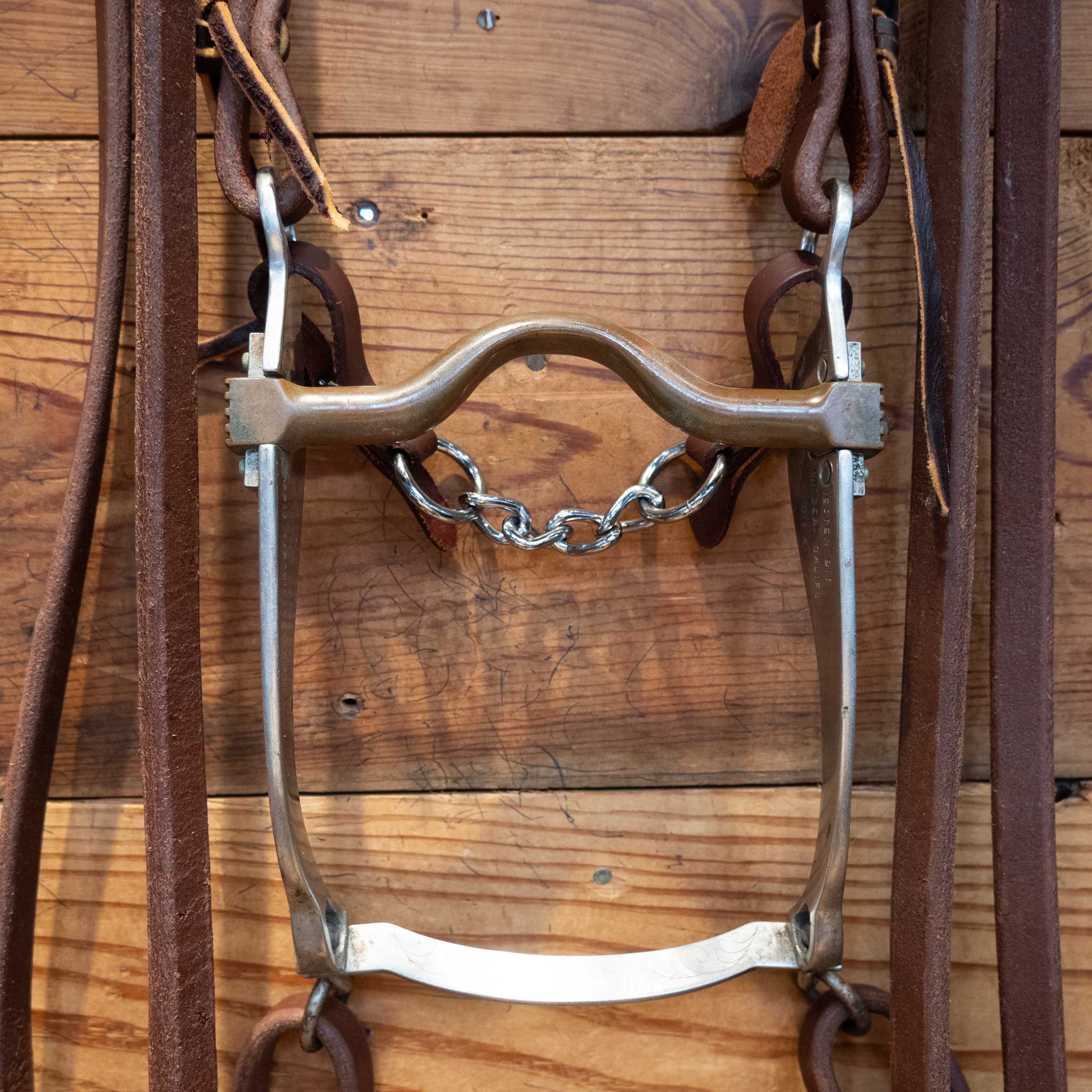 Sleister Copper Port Bit Bridle Rig - Image 2