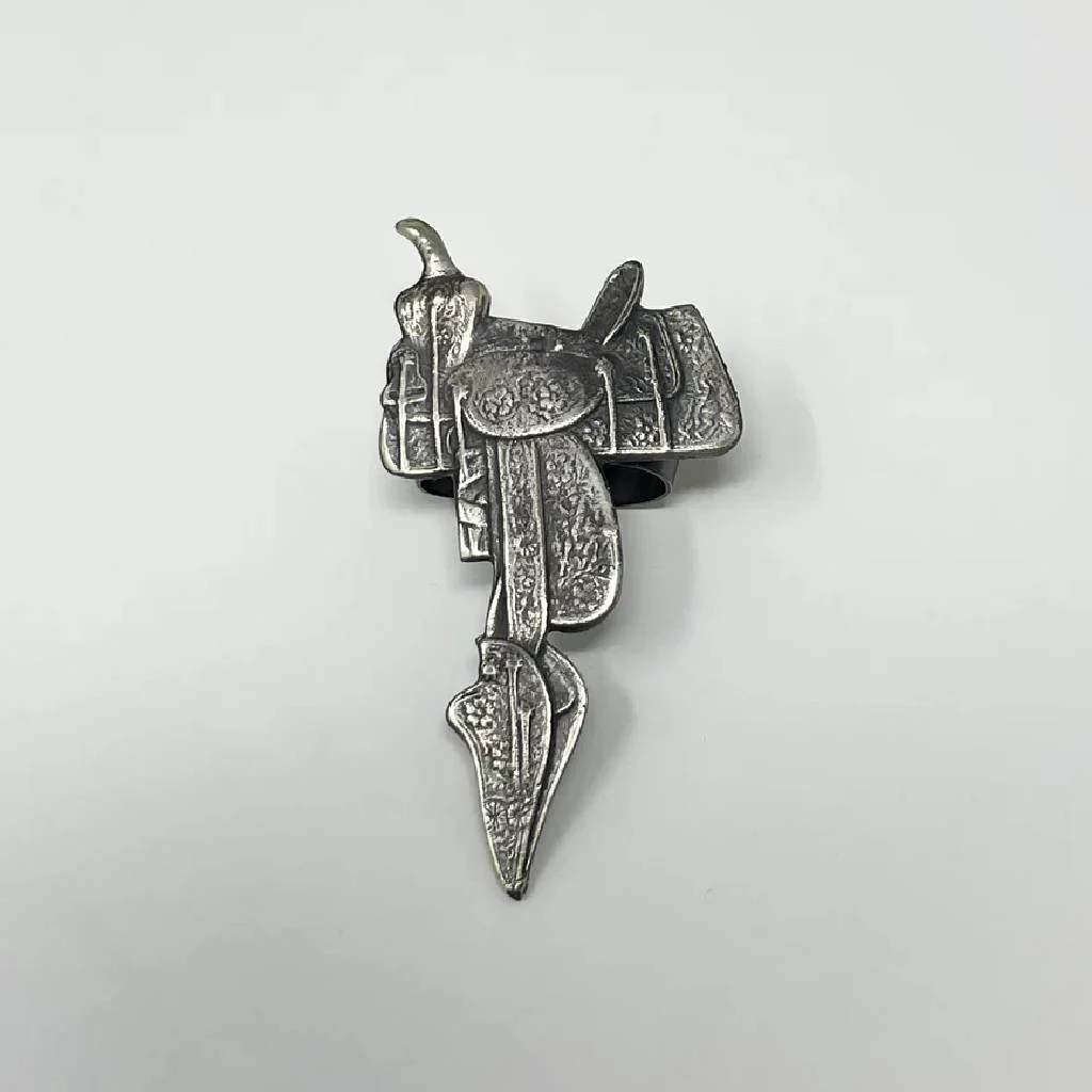 Fringe Scarves Silver Saddle Slide - Image 2