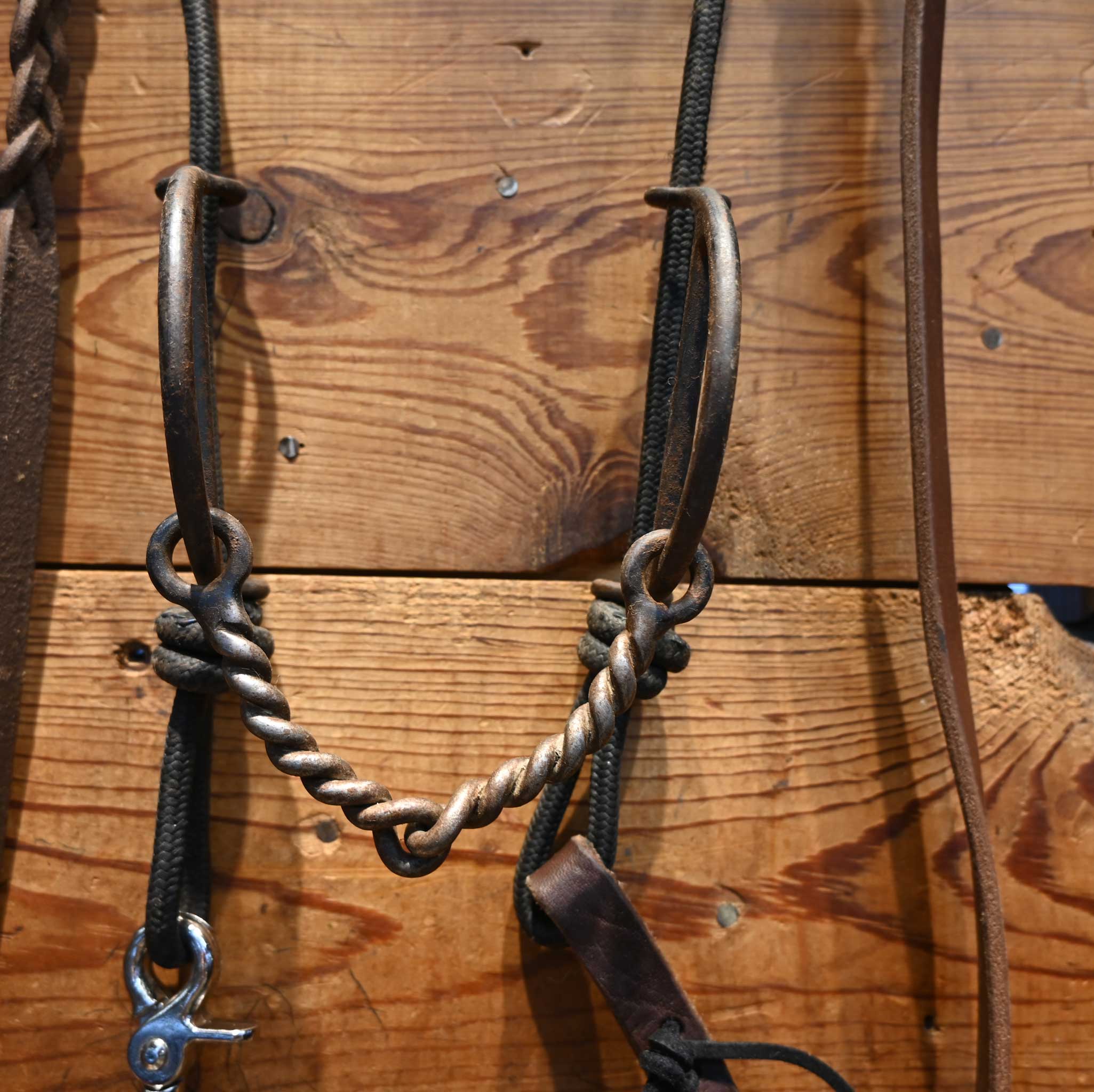 Sliding Gag Twisted Wire Snaffle Rig - Image 2