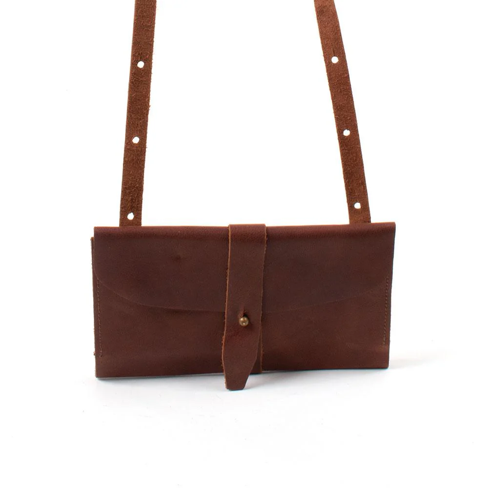 Beddo Mountain Leather Sling Wallet Crossbody - FINAL SALE - Image 6