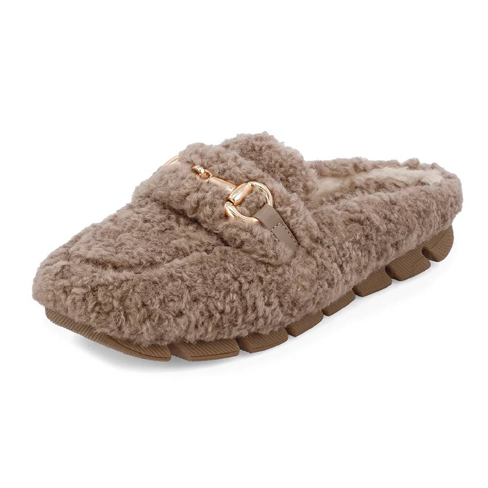 Mia Slip On Shearling Mule Slipper