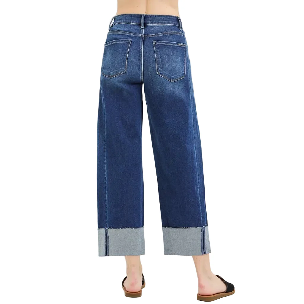 Risen Slouchy Crop Barrel Cuff Jean - Image 2