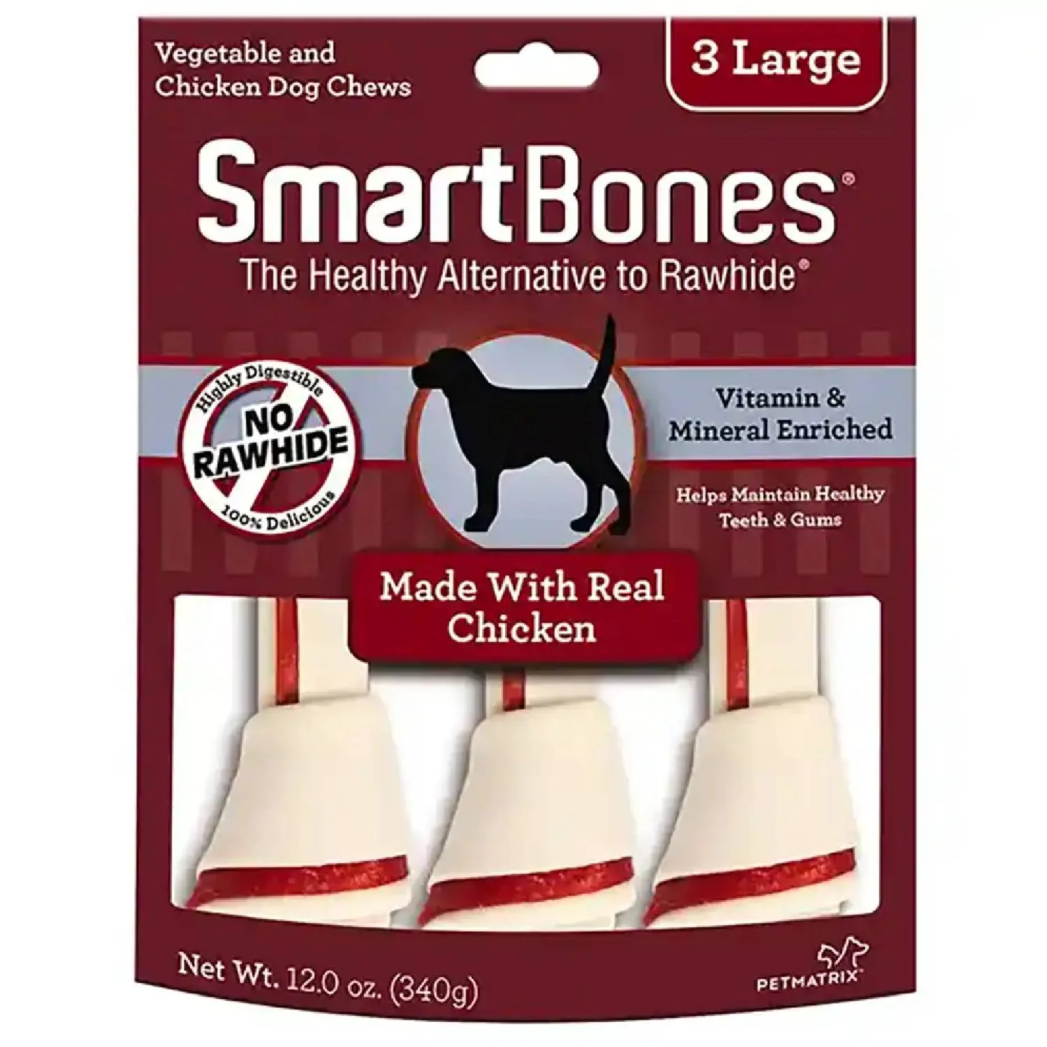 SmartBones Chicken Chew Bone Dog Treats - Image 4