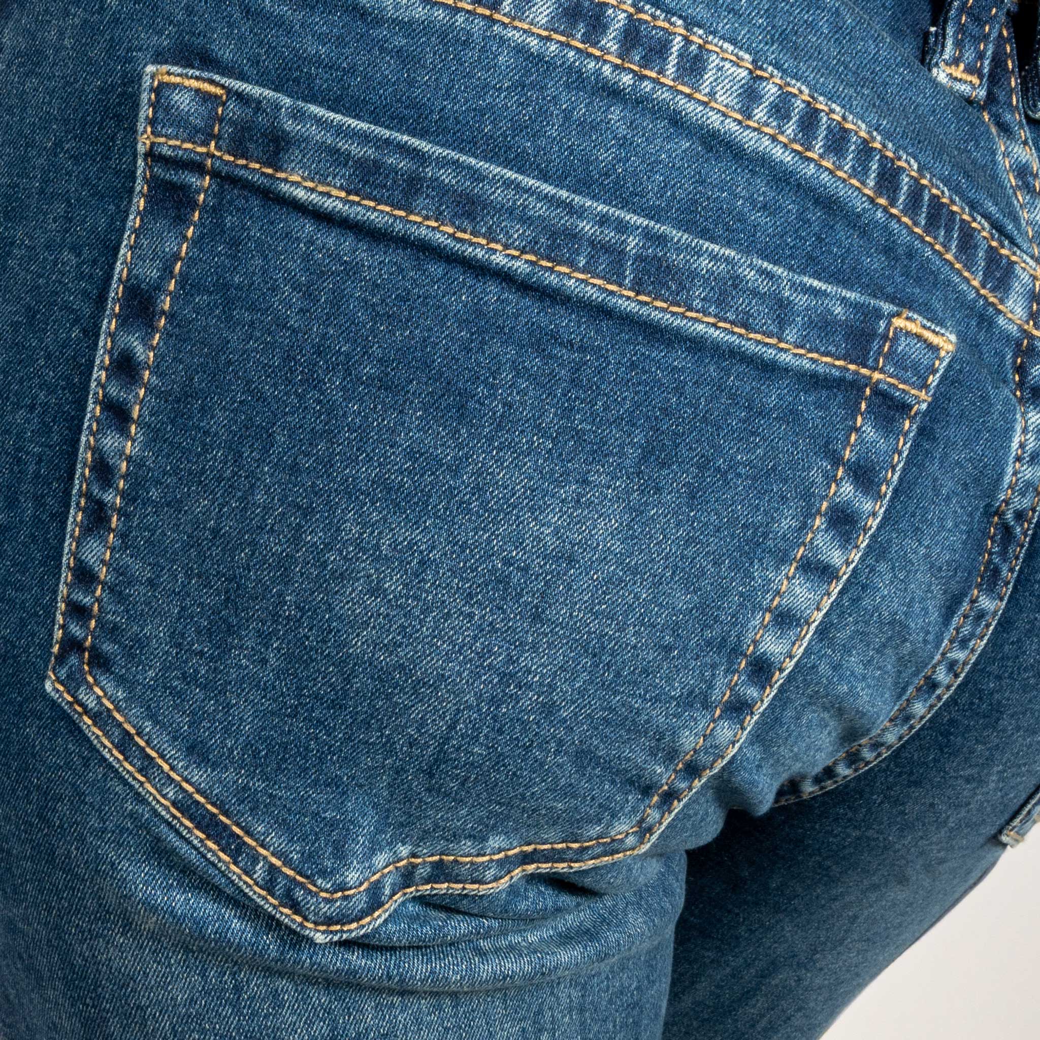 Rock & Roll Denim Women's Snap Pocket Trouser - Image 3