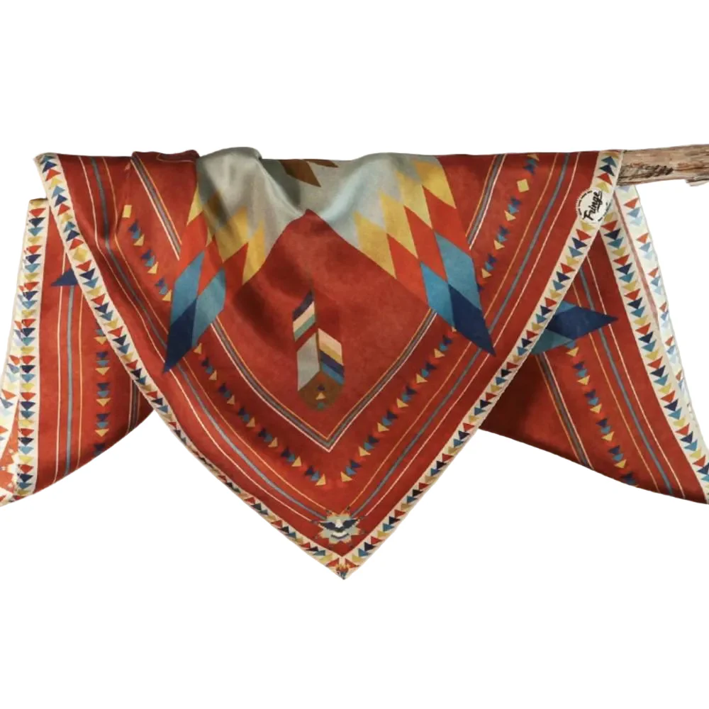 Soaring Eagle Star Quilt Shorty Scarf