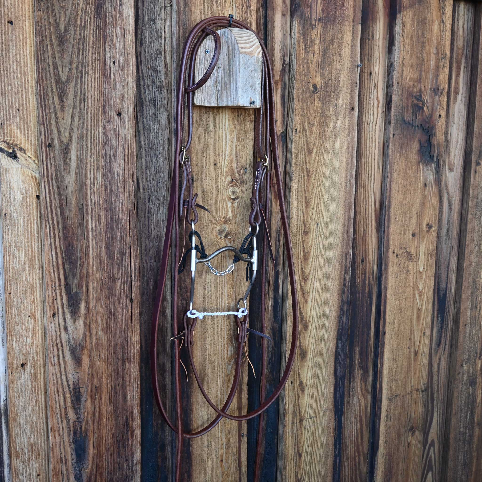 Solid Port Bridle Rig w/All New Leather - Image 4