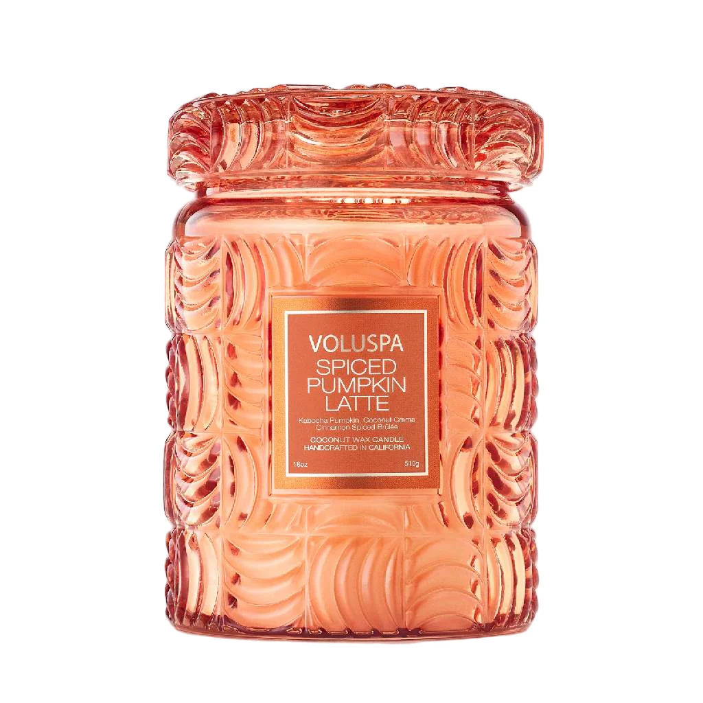 Voluspa Spiced Pumpkin Latte Large Jar - Image 2