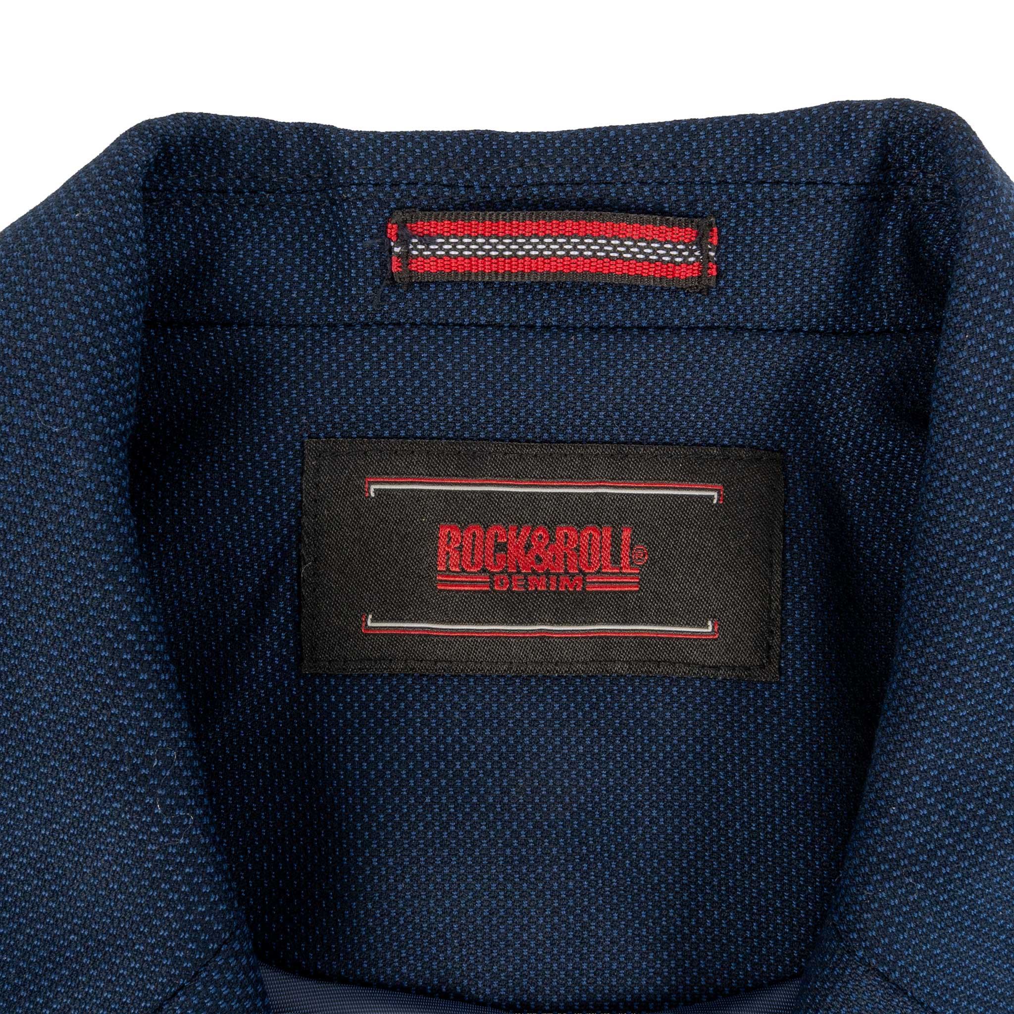 Rock & Roll Denim Men's Solid Navy Sport Coat - Image 2