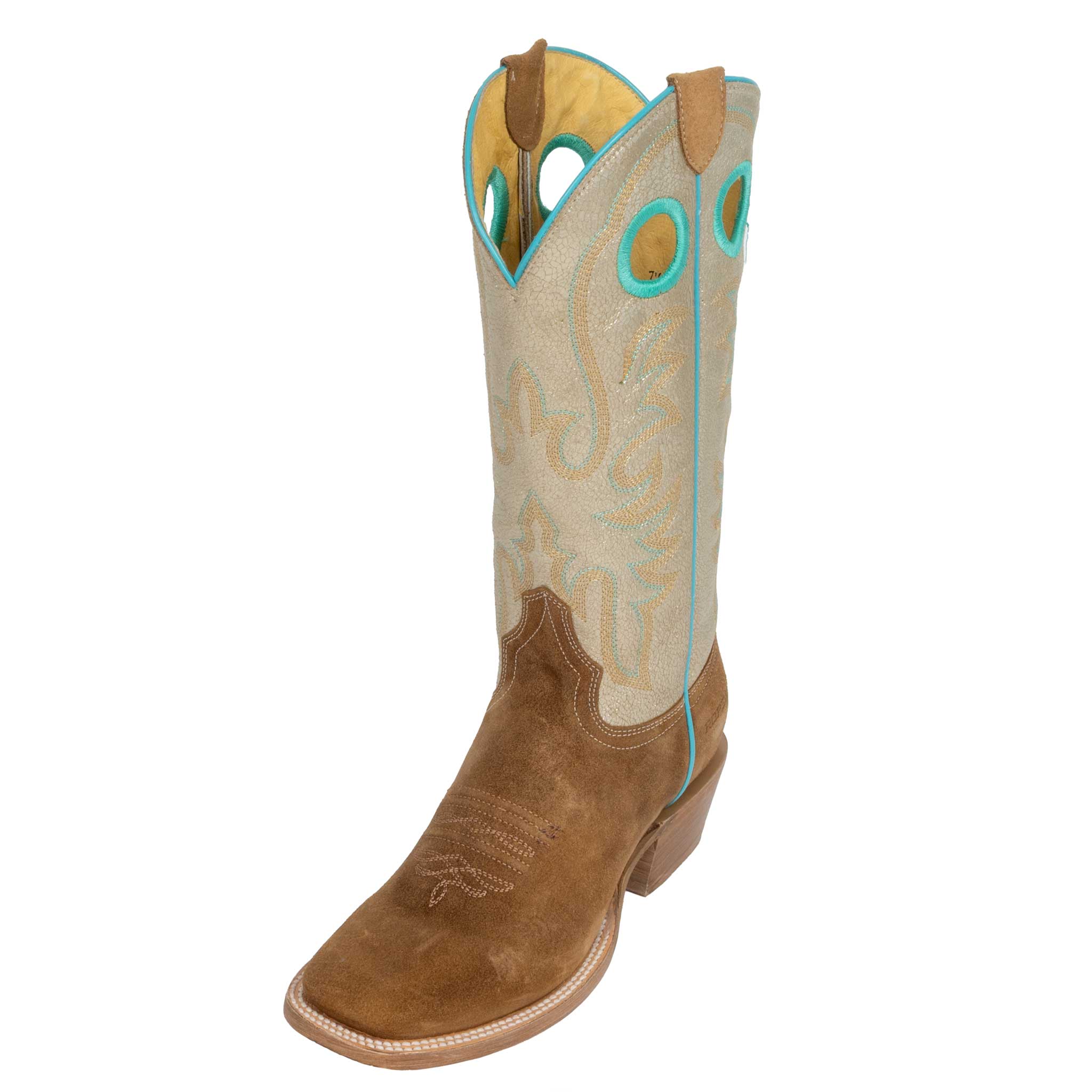 Roper Women's Light Brown Suede Western Boot