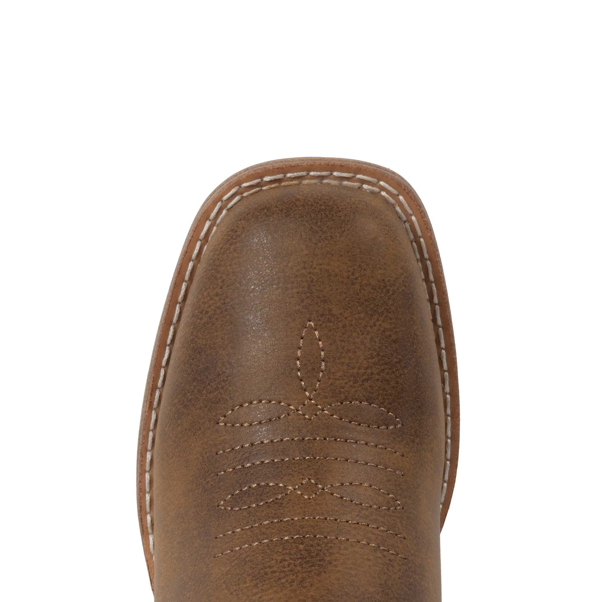 Roper Youth Walker Tan Faux Leather Western Boot - Image 2
