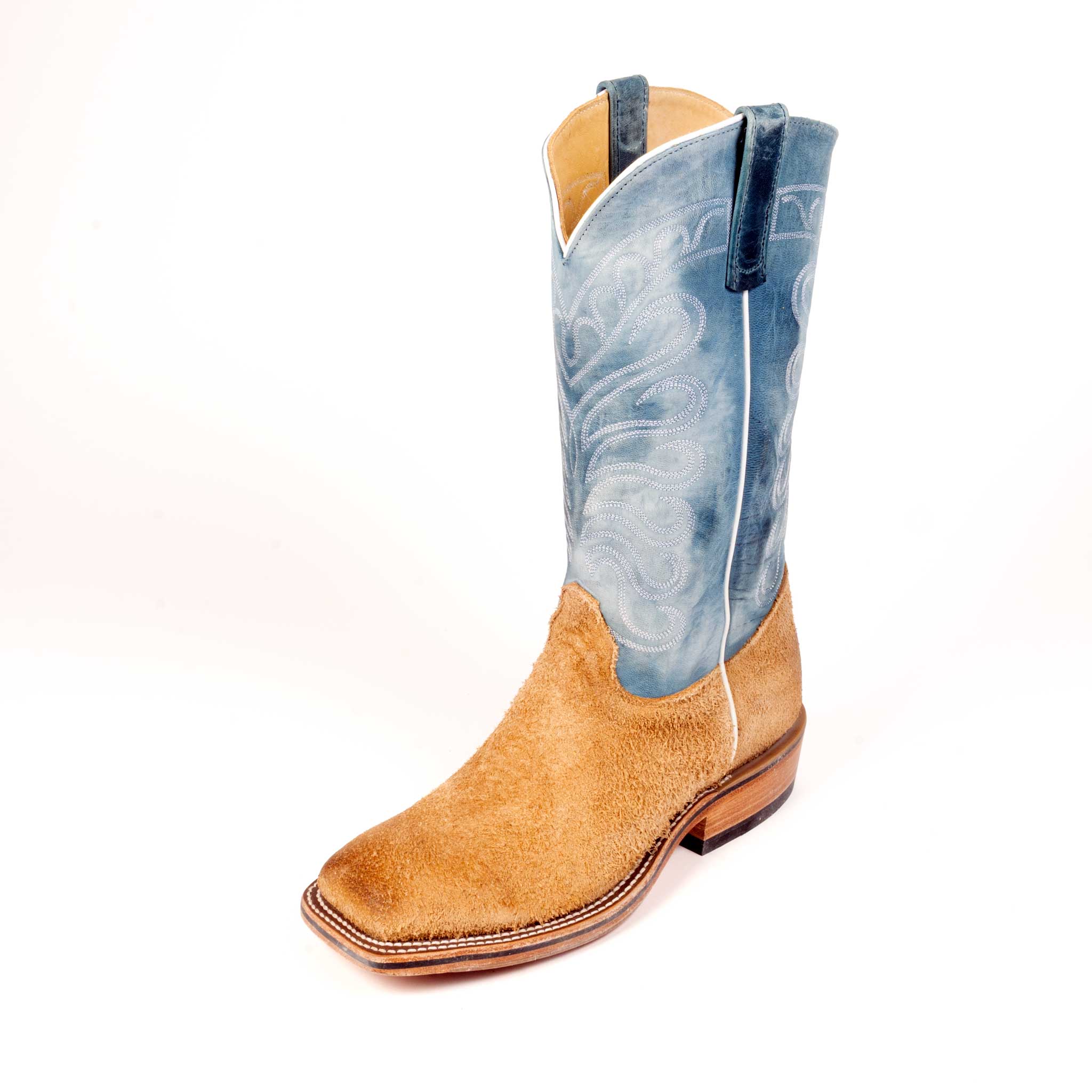 Olathe Men's Square Toe Beeswax Mesquite Danube Mad Dog Western Boot