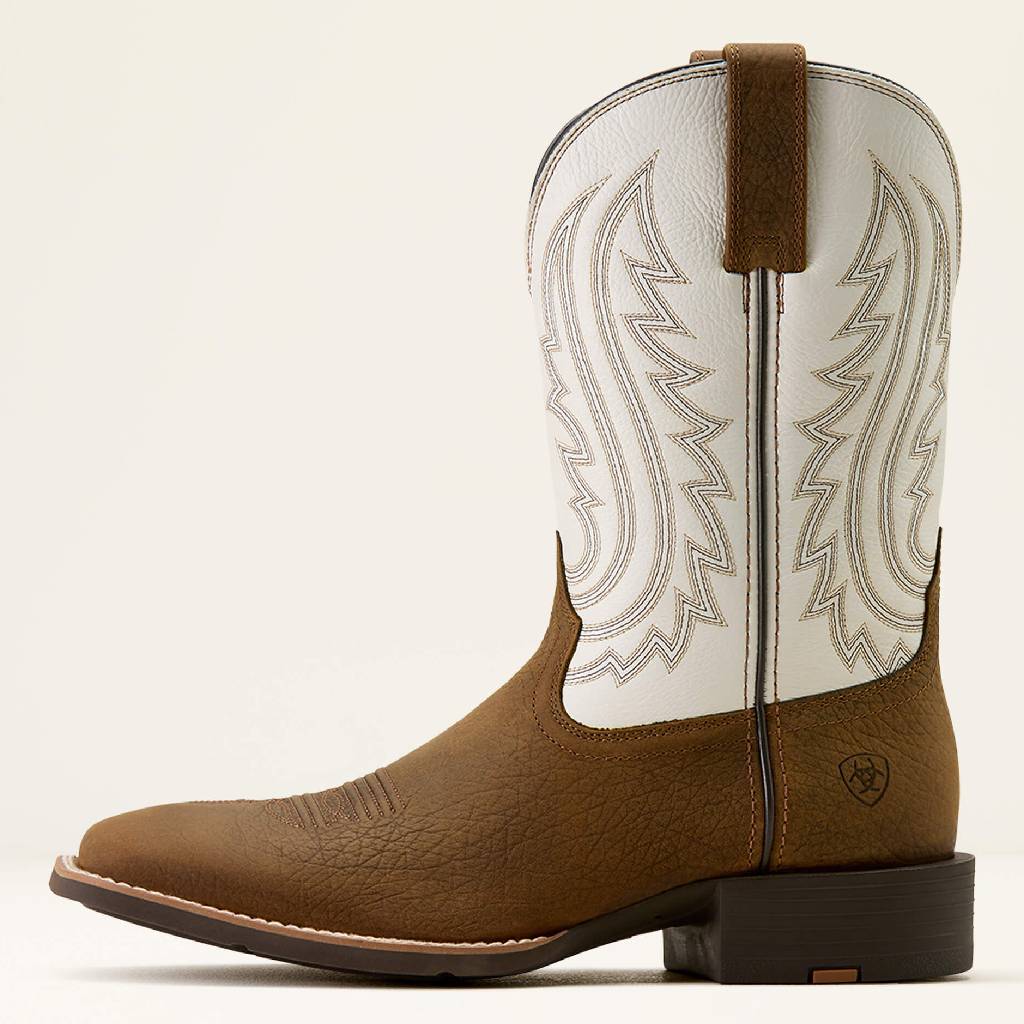 Ariat Men's Square Toe Big Country Mustang Brown Western Boot - Image 2