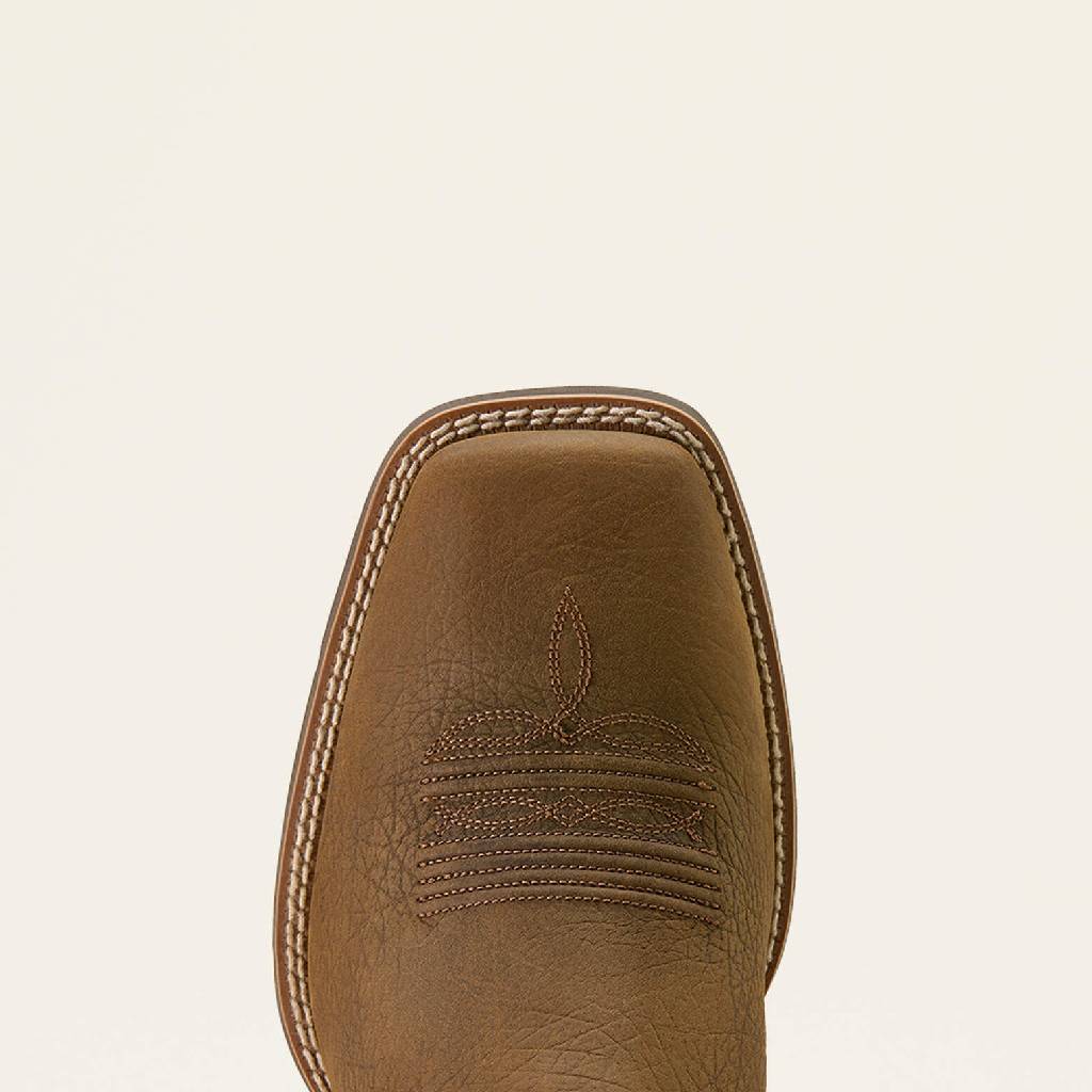 Ariat Men's Square Toe Big Country Mustang Brown Western Boot - Image 4