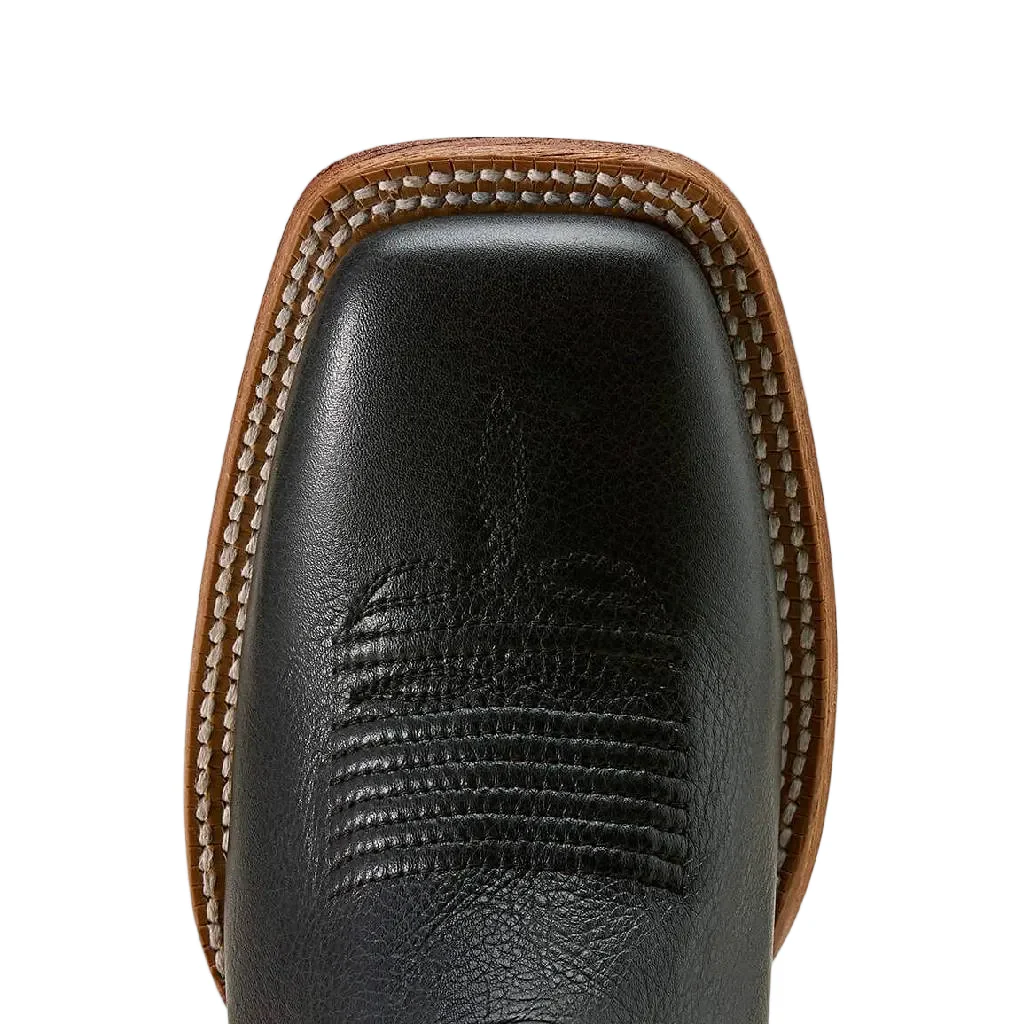 Ariat Women's Square Toe Country Lane Basic Black Western Boot - Image 3