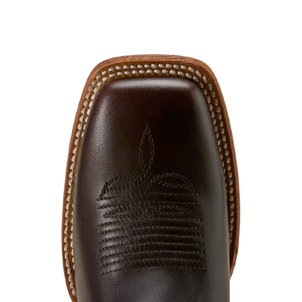Ariat Women's Square Toe Country Lane Chocolate Western Boot - Image 2