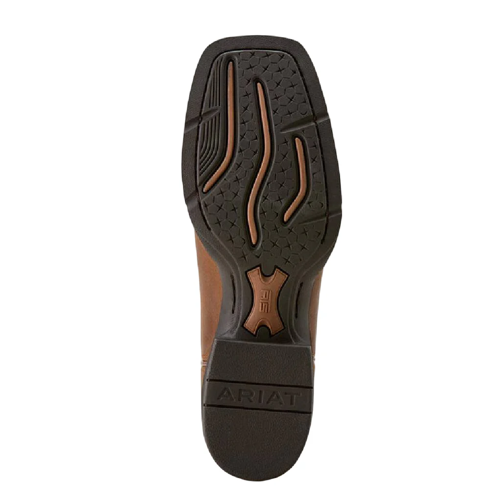 Ariat Women's Square Toe Filly Sorrel Crunch Western Boot - Image 4