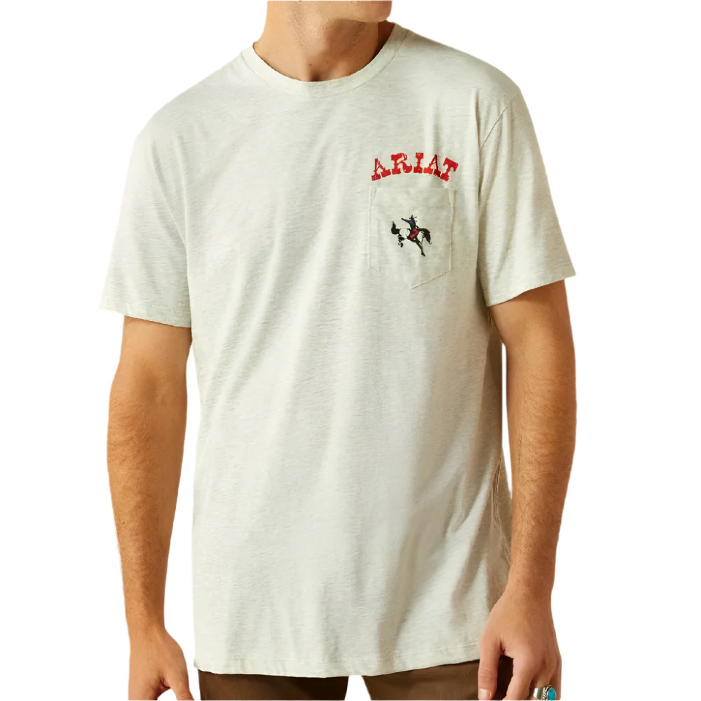 Ariat Men's Bronc Pocket Tee - FINAL SALE
