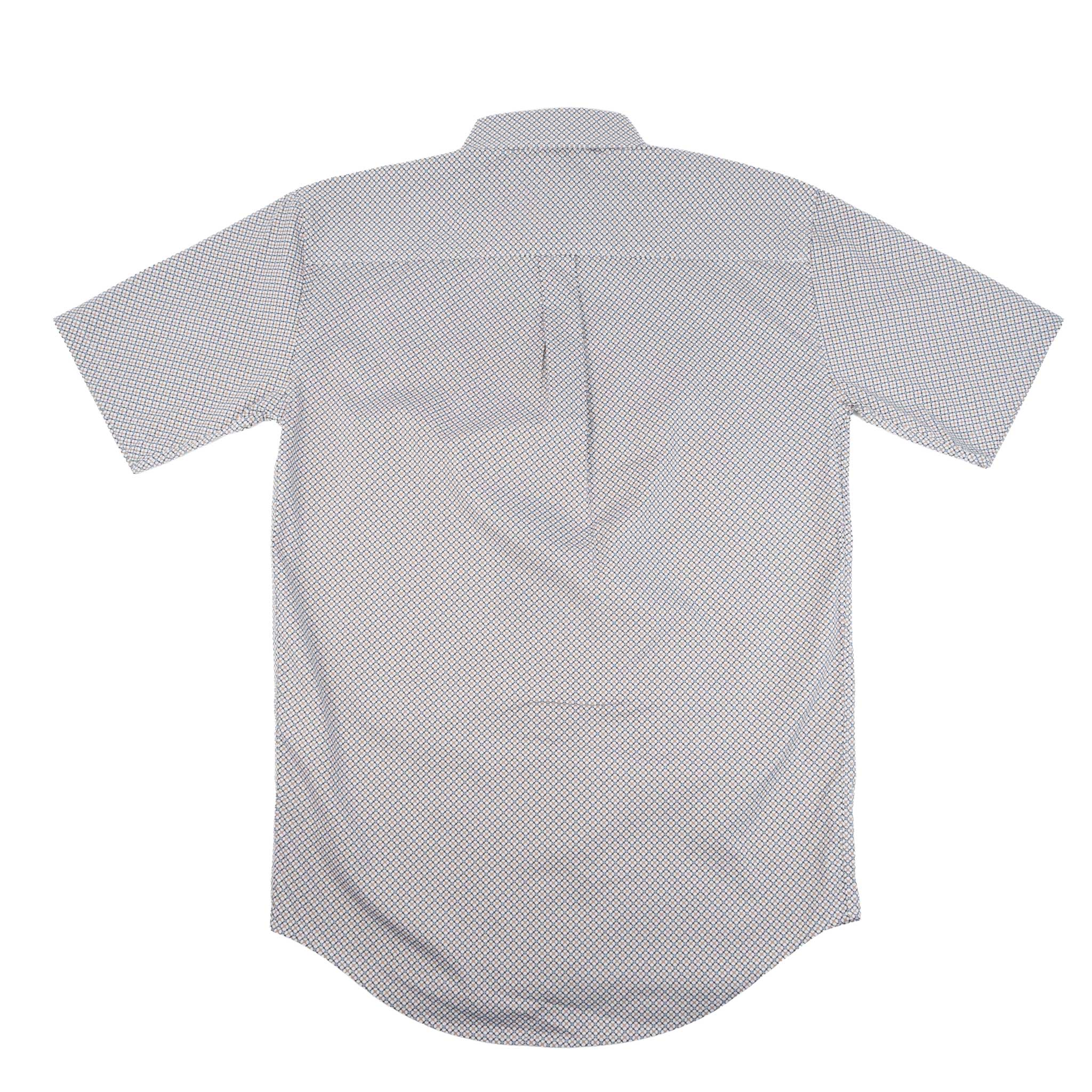 Panhandle Slim Men's Tan Diamond Print Shirt - Image 2