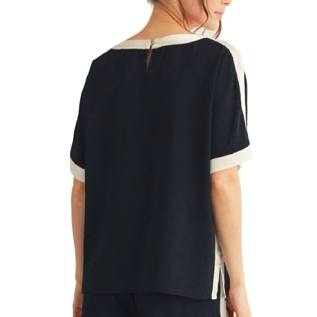 Black Dolman Sleeve Top - FINAL SALE - Image 2