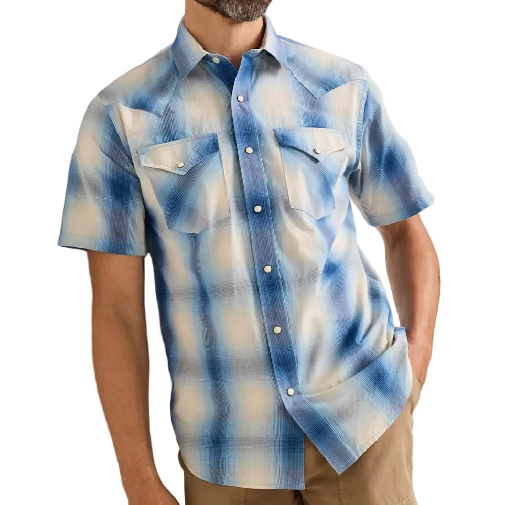 Pendleton Men's Frontier Plaid Pearl Snap Shirt