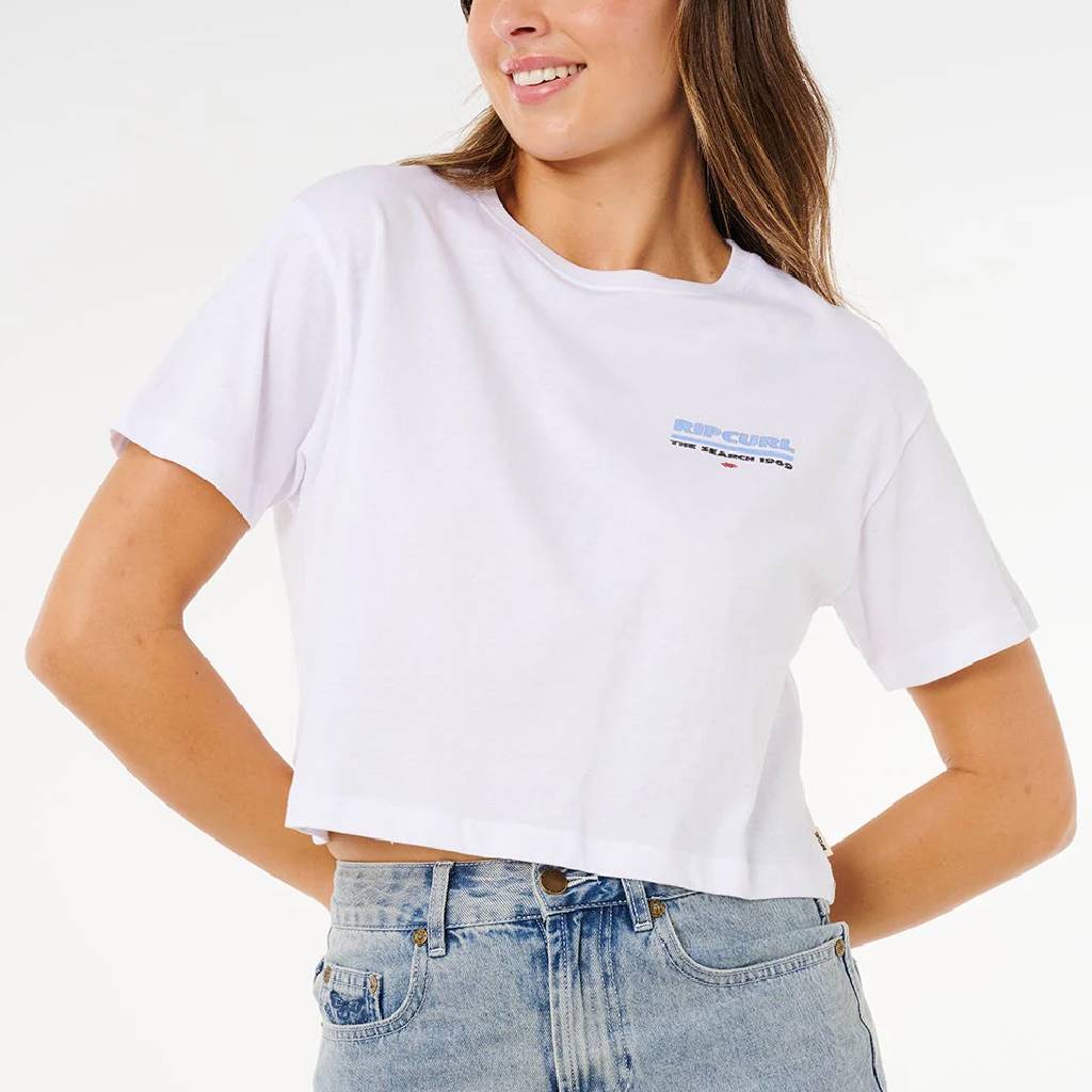 Rip Curl Women's Hayley O Crop Tee - Image 2