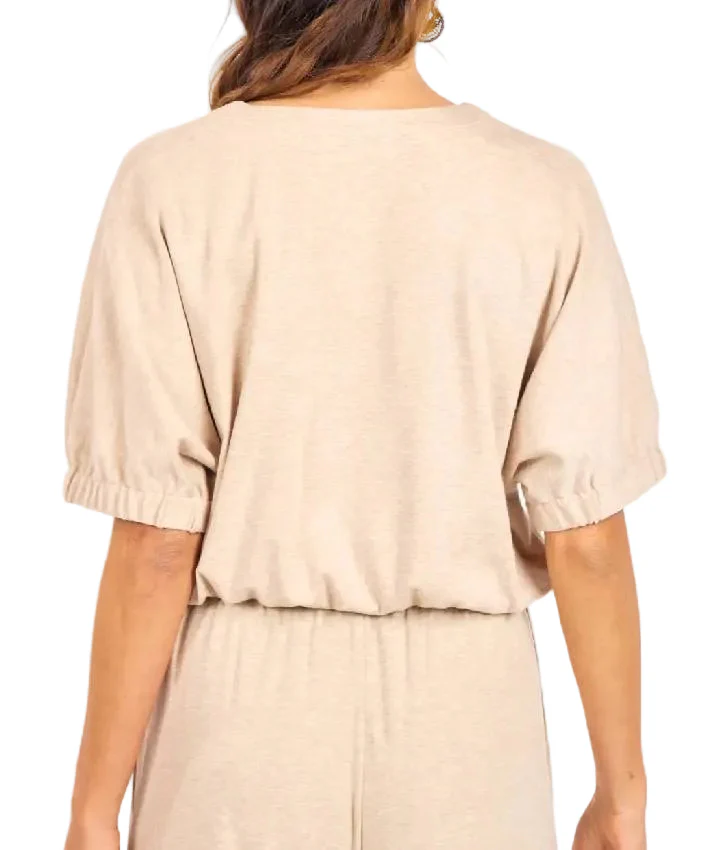 Sage the Label Savannah V-Neck Knit Top - Image 2