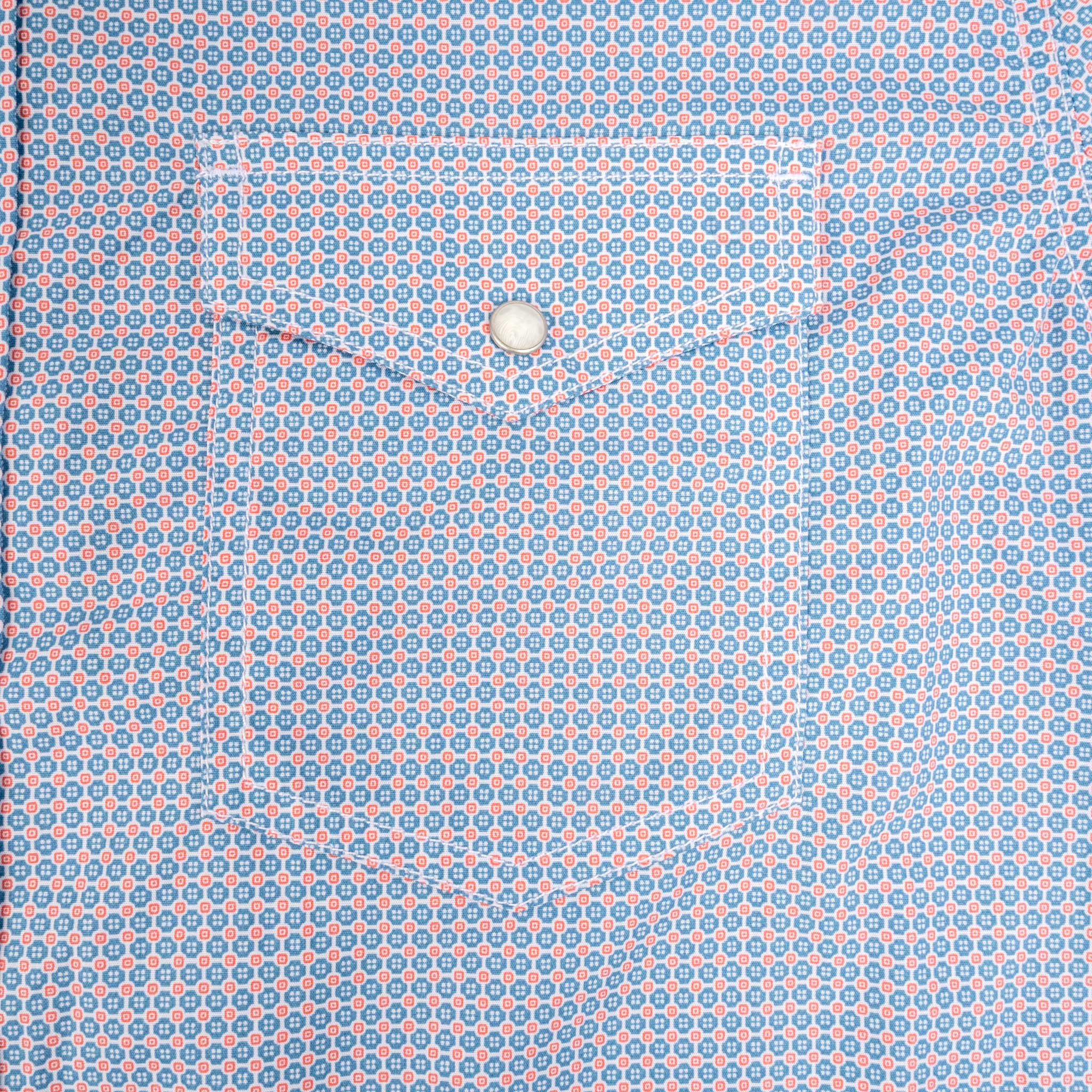 Wrangler Men's Snap 20X Competition Geo Shirt - Image 2