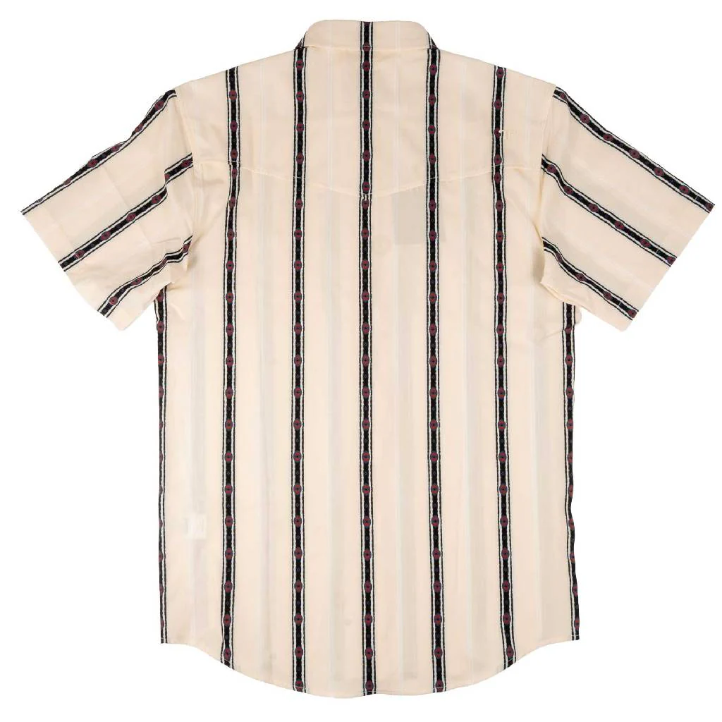 Ferrell Brand Outlaw Cream Pearl Snap Shirt - Image 2
