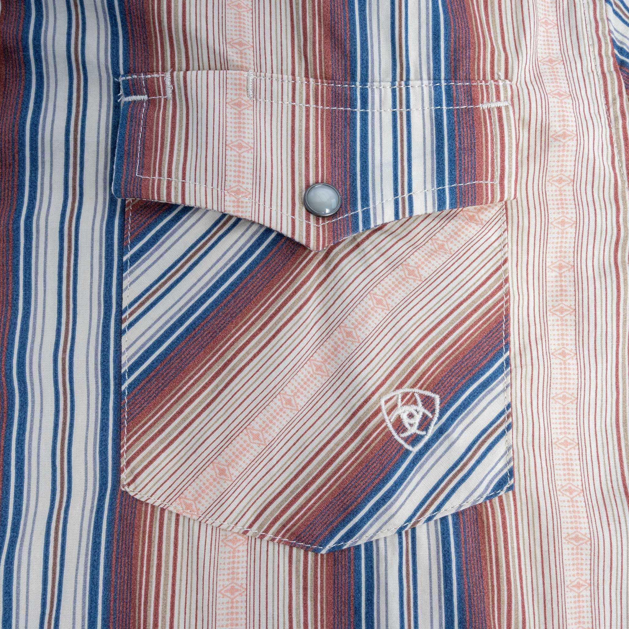 Ariat Men's Retro Haver Pearl Snap Shirt - Image 3