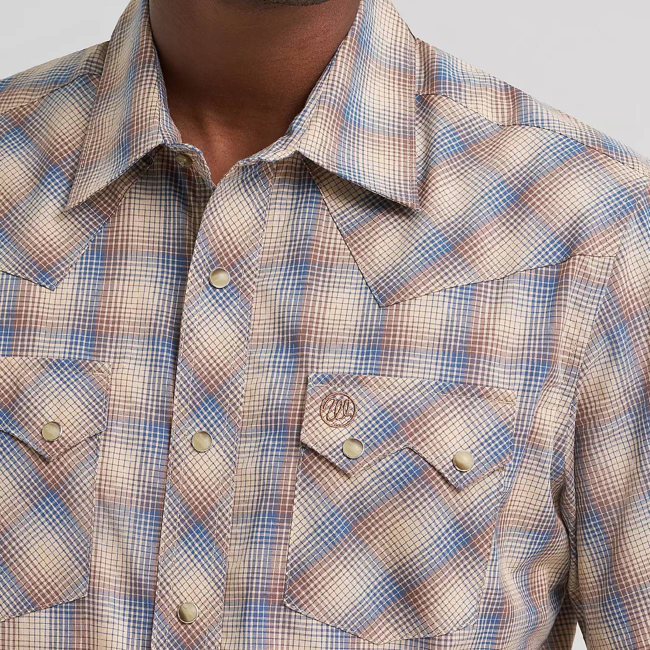 Wrangler Men's Retro Modern Snap Shirt - Image 3