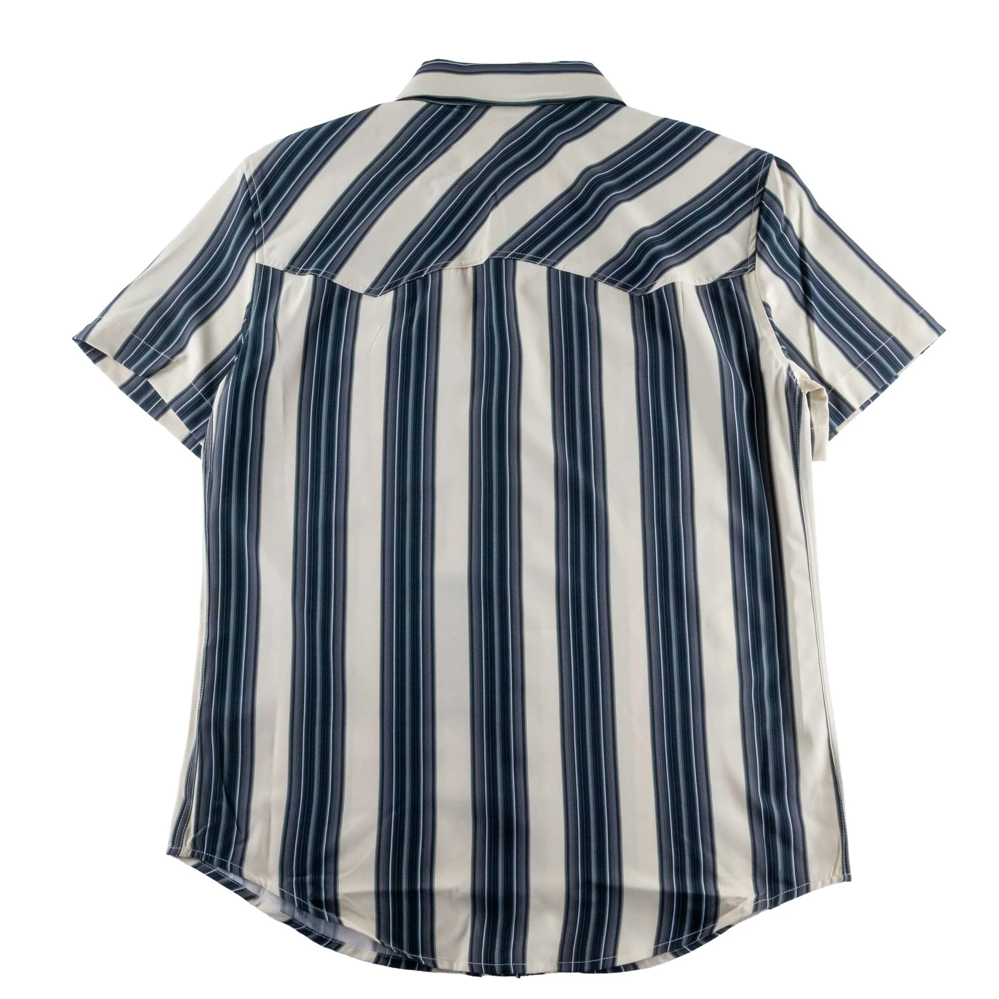 Panhandle Slim Men's Western Black Stripe Snap Shirt - Image 2