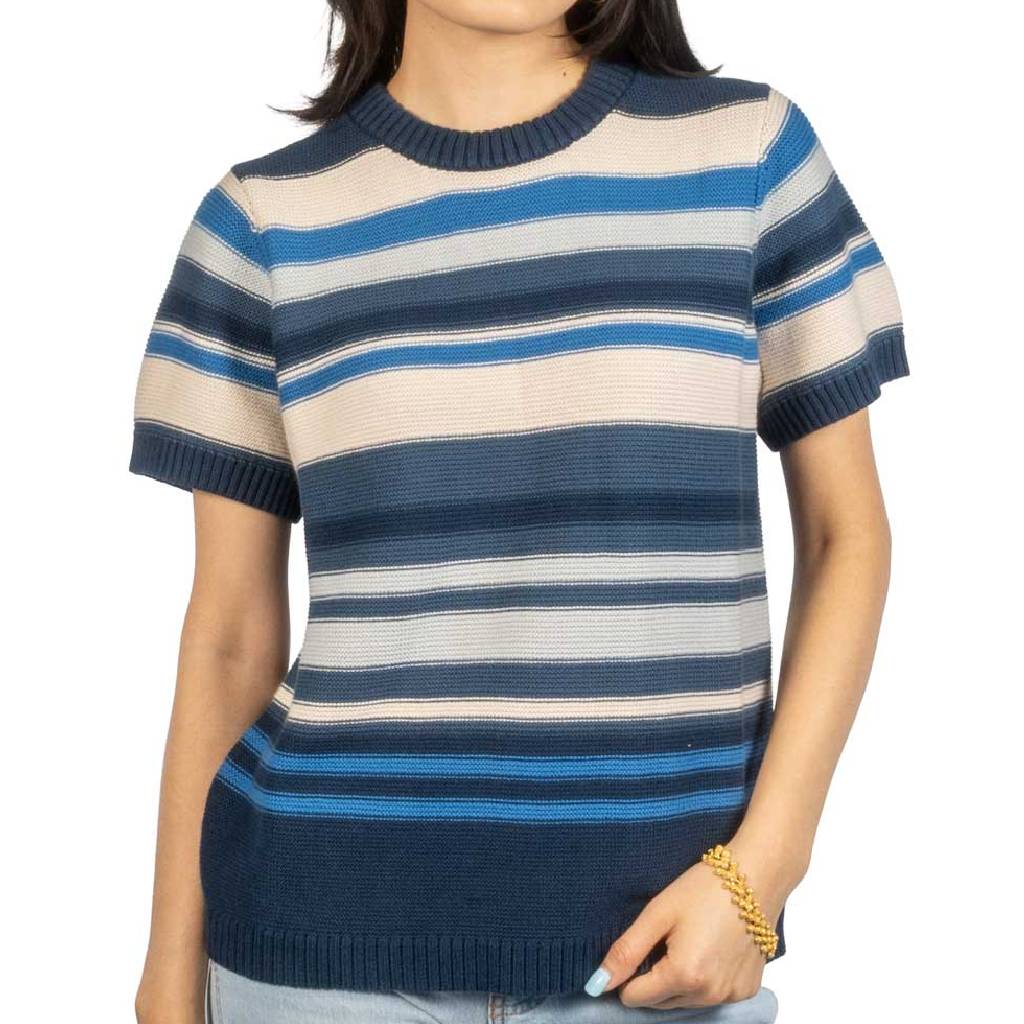 Pendleton Women's Textured Stripe Sweater Top