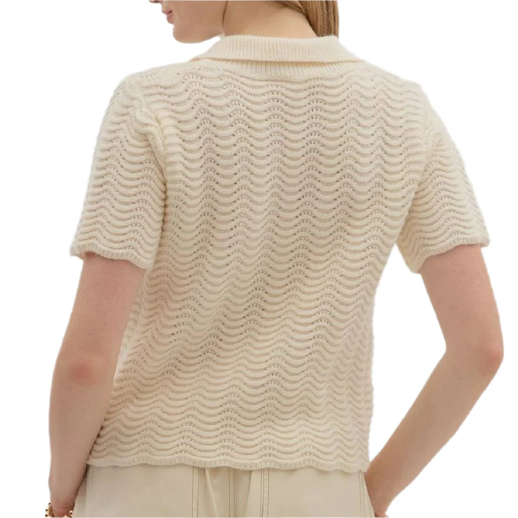 Wave Pattern Sweater - FINAL SALE - Image 2