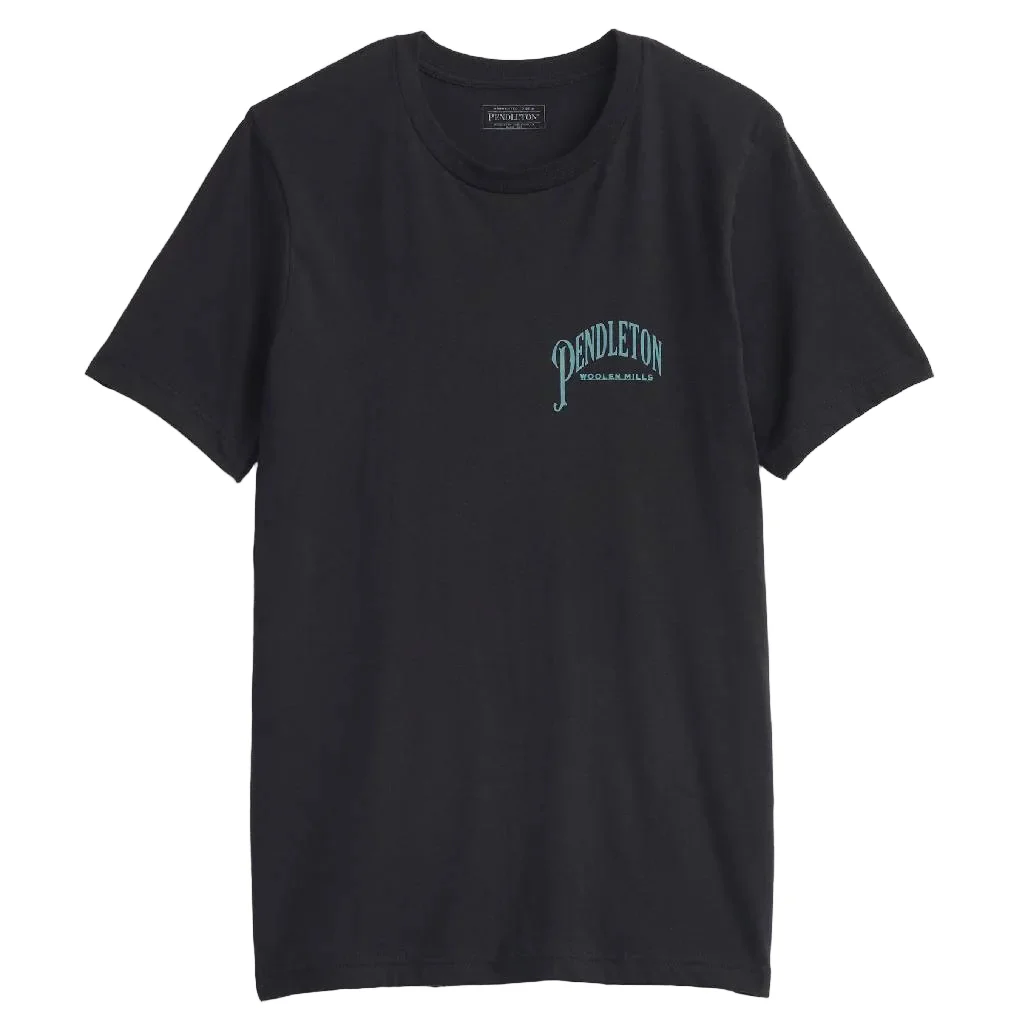 Pendleton Men's Western Tradition Vintage Black Graphic Tee - Image 2