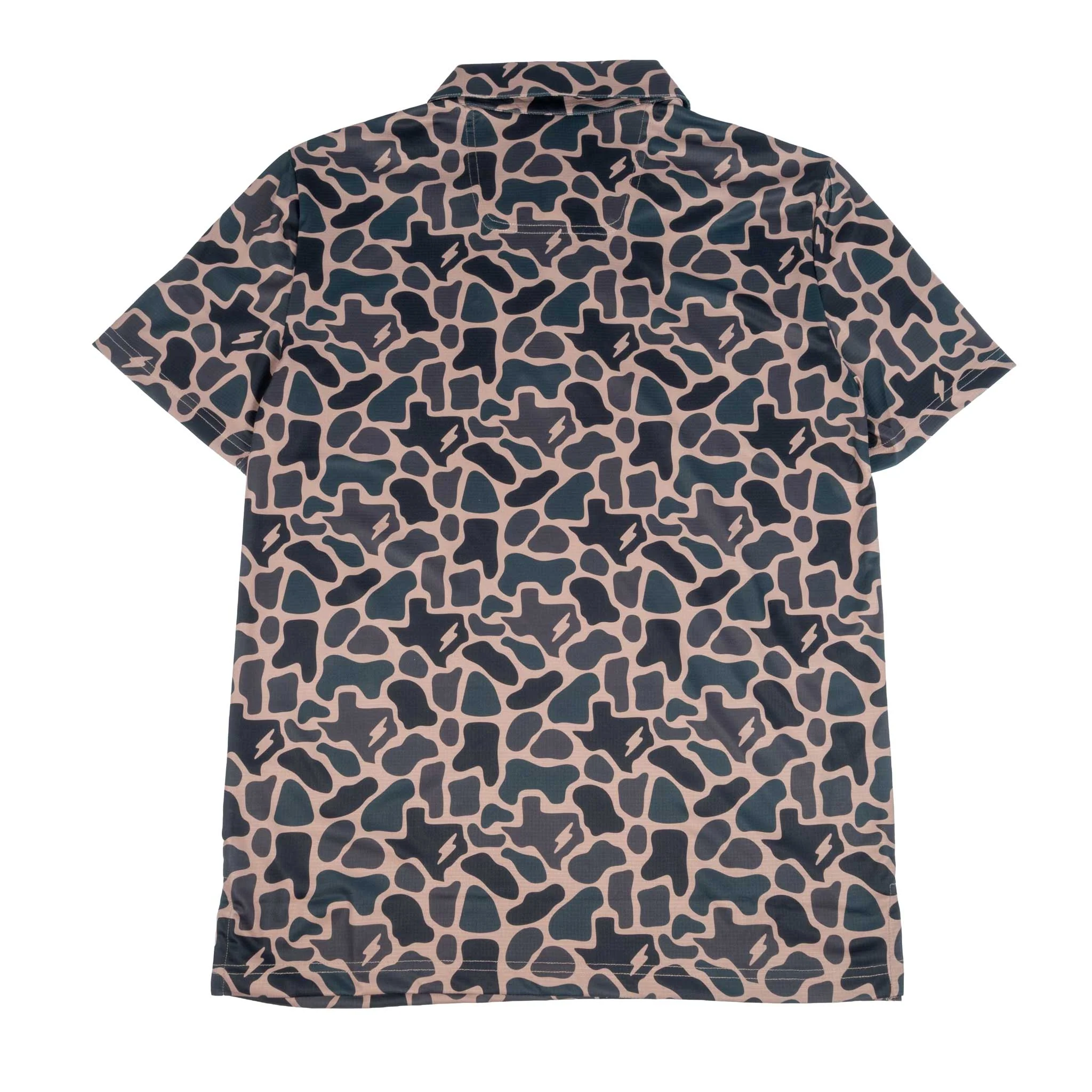 Rock & Roll Denim Men's X Koe Wetzel Tan Polo Shirt - Image 2
